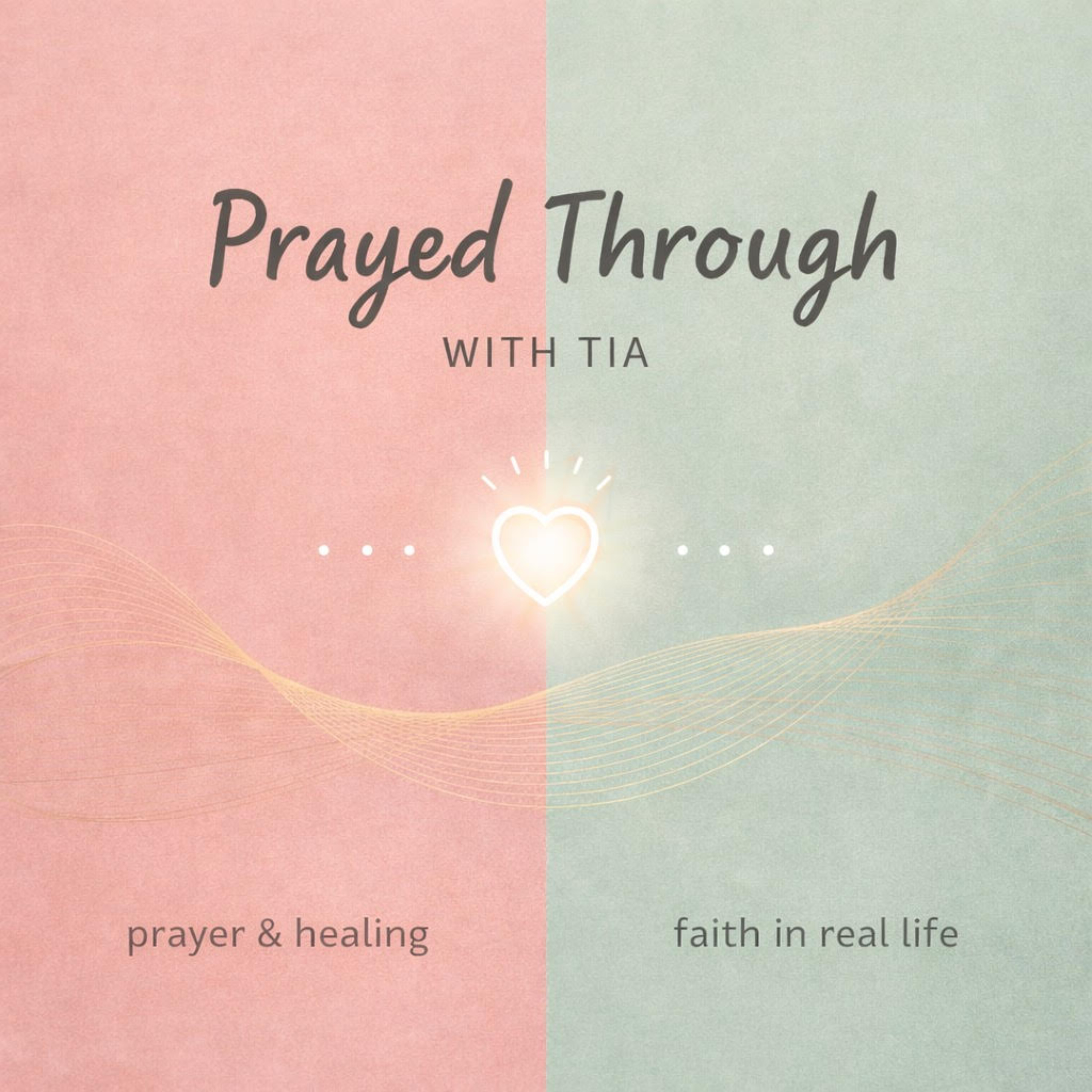 Prayed Through with Tia cover art