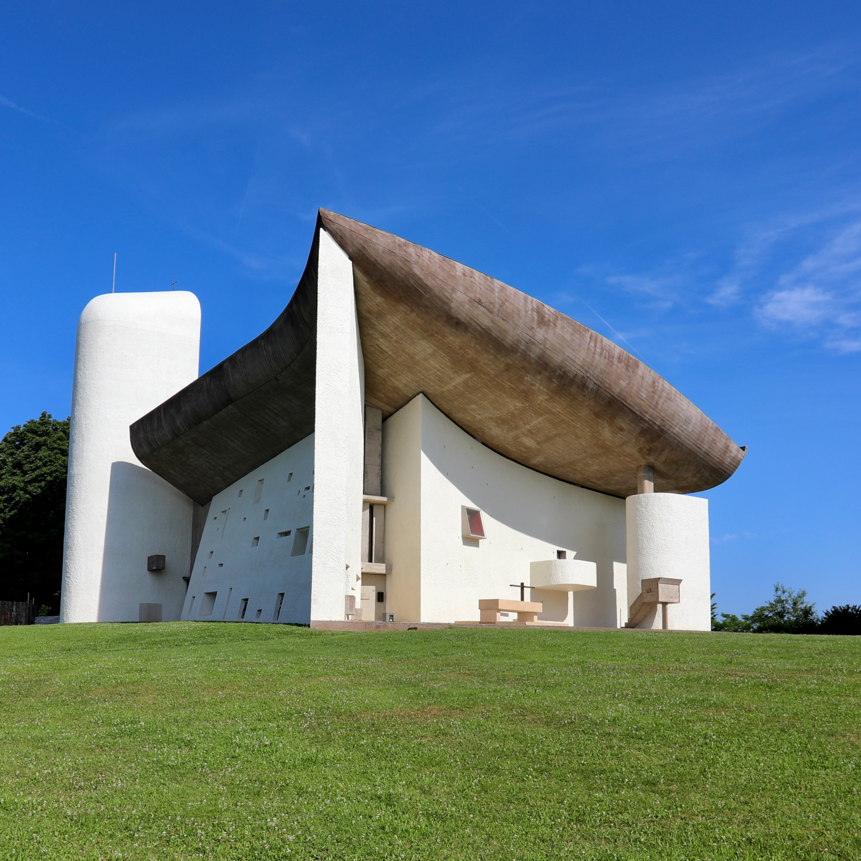 Les 70 ans de la Chapelle par Le Corbusier à Ronchamp