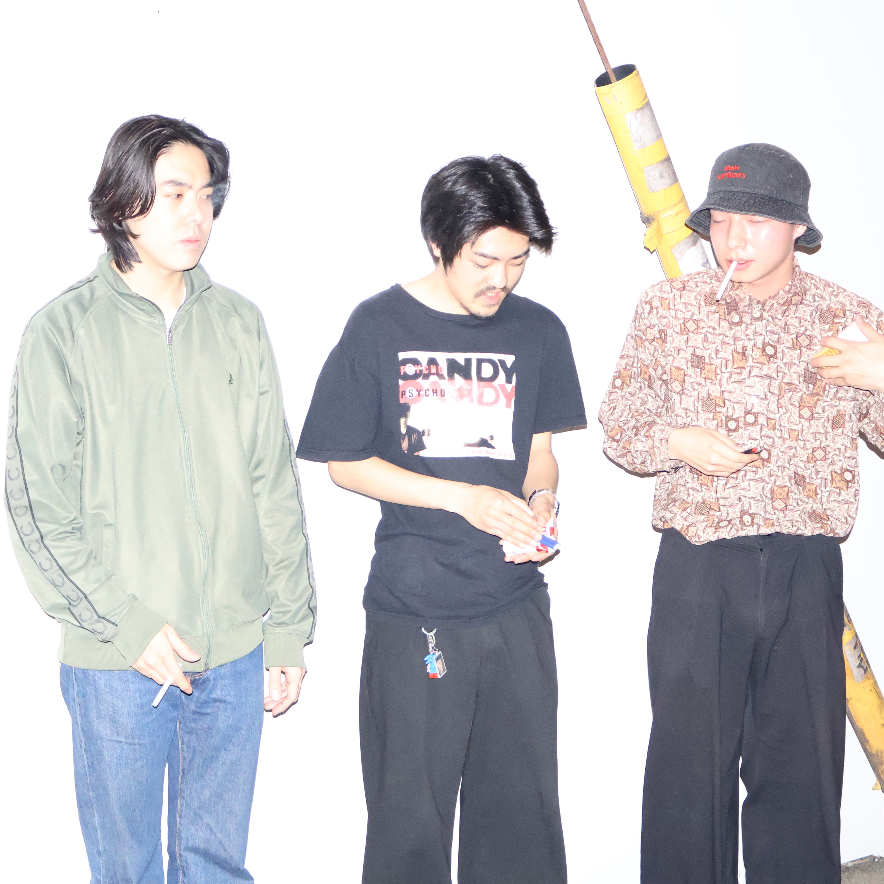 たまらない3人