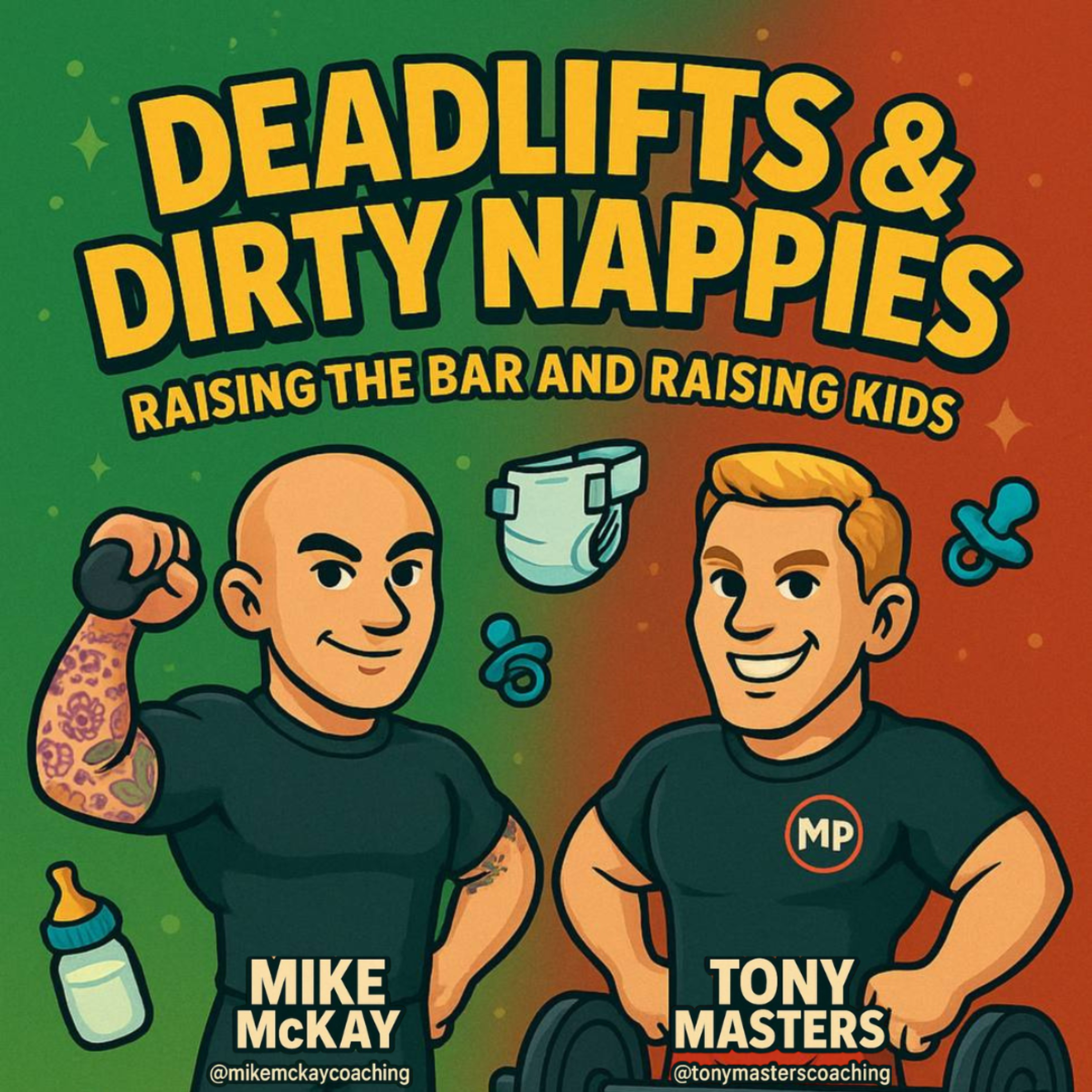 Deadlifts and Dirty Nappies podcast artwork