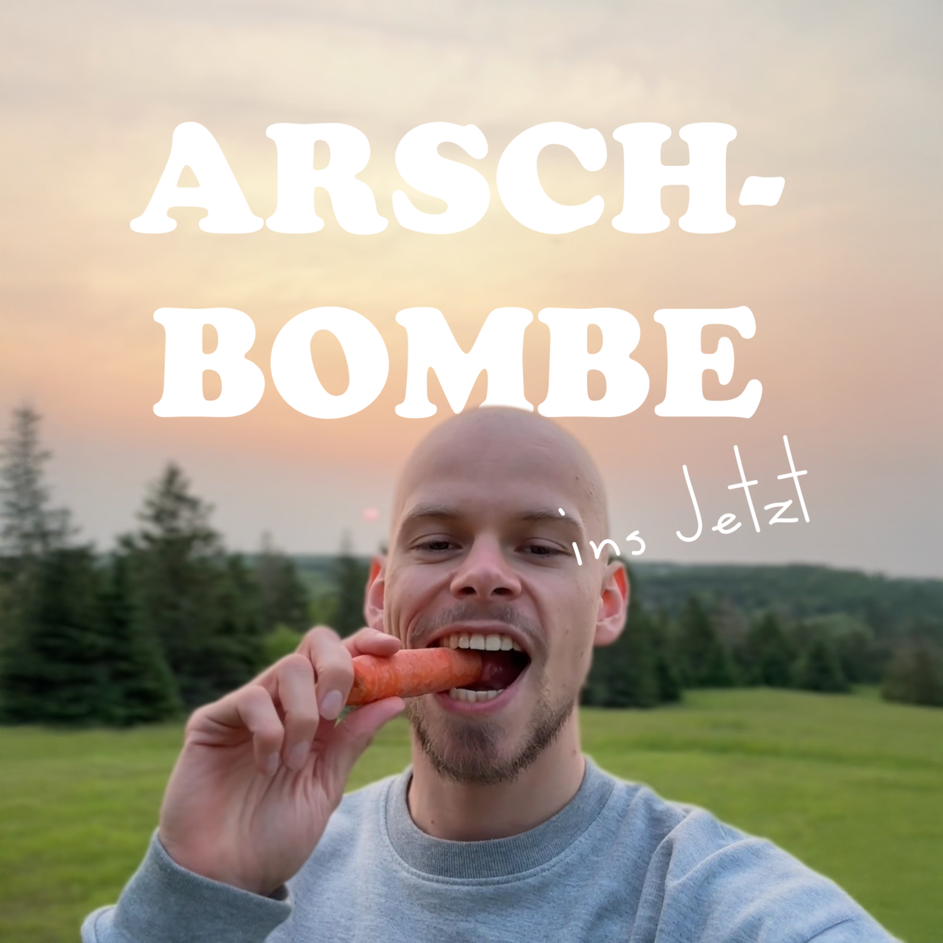 Arschbombe ins Jetzt cover art
