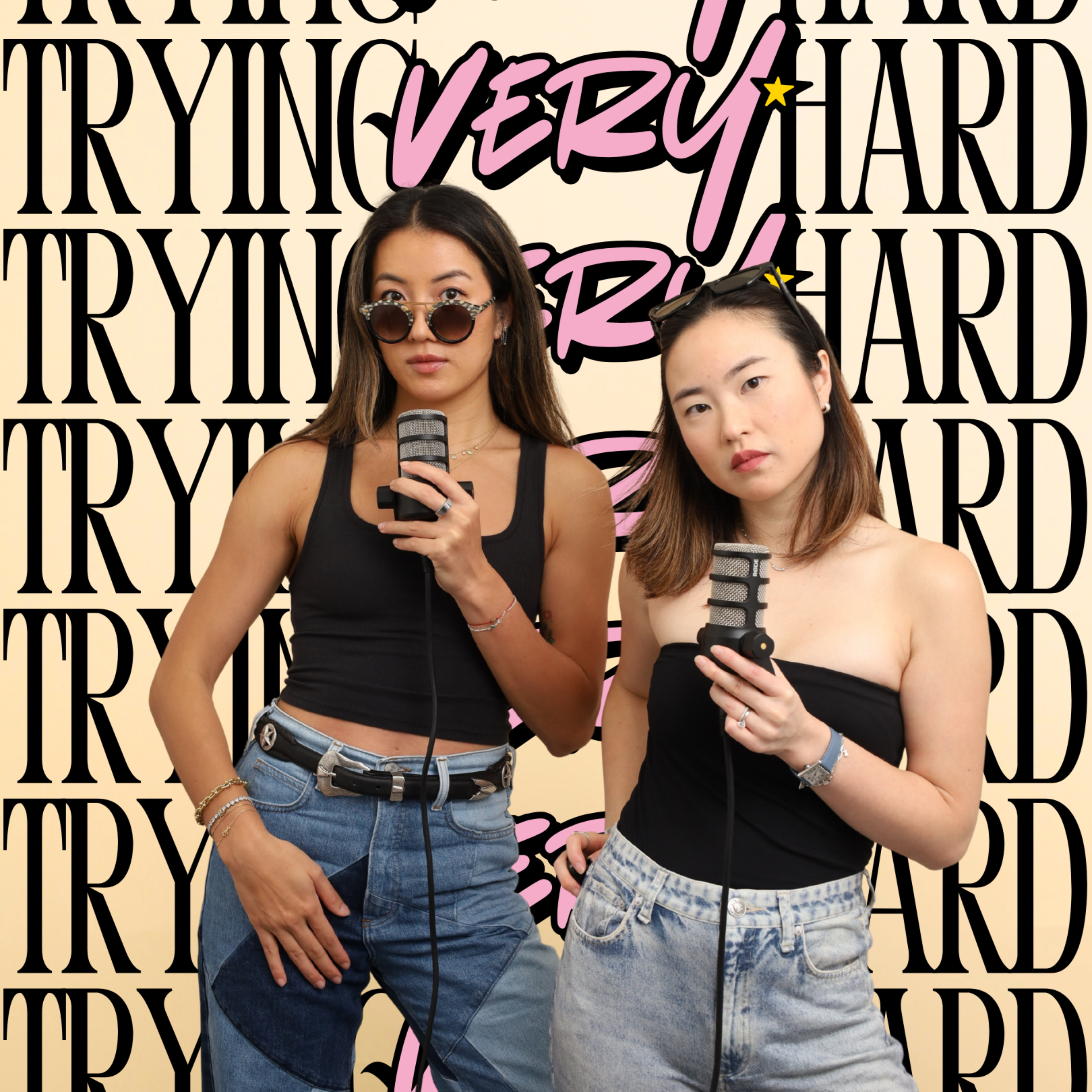 Trying Very Hard: The Podcast cover art