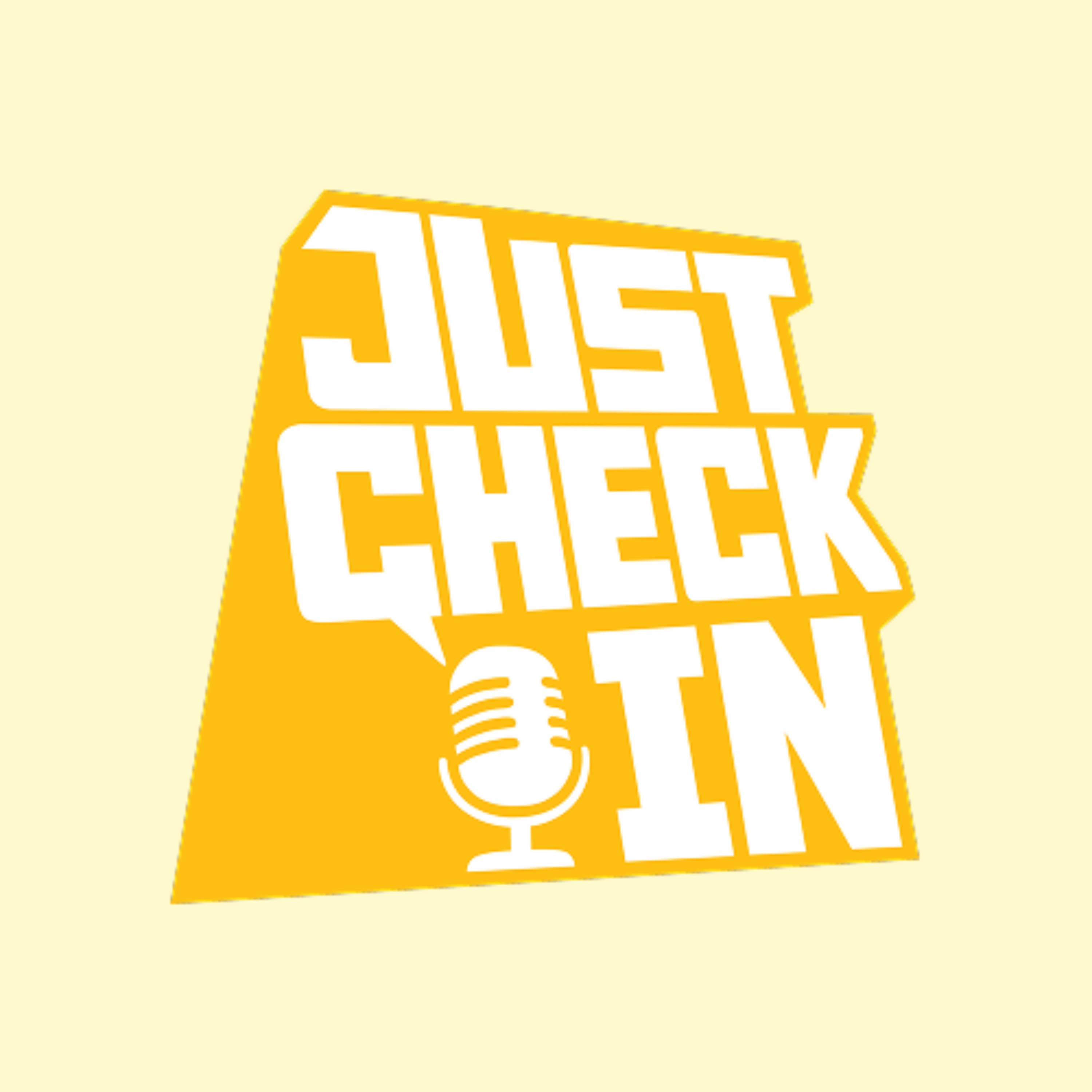 Just Check-in podcast artwork