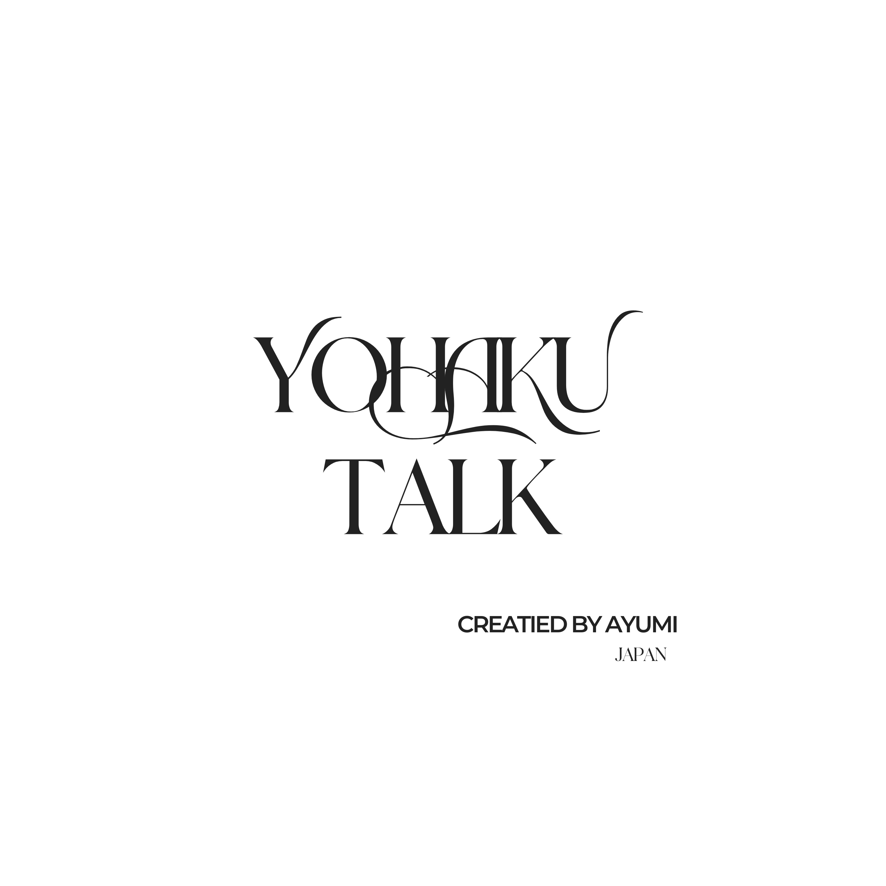 YOHAKU TALK podcast artwork