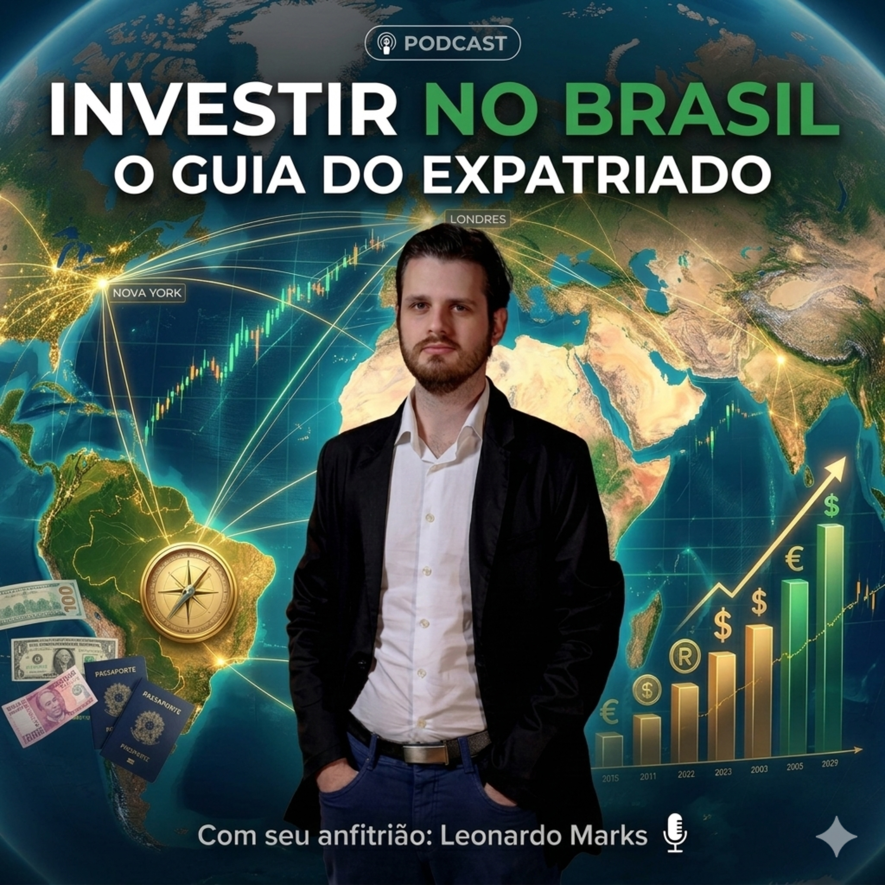 Investindo no Brasil, morando fora | Expatriados podcast artwork