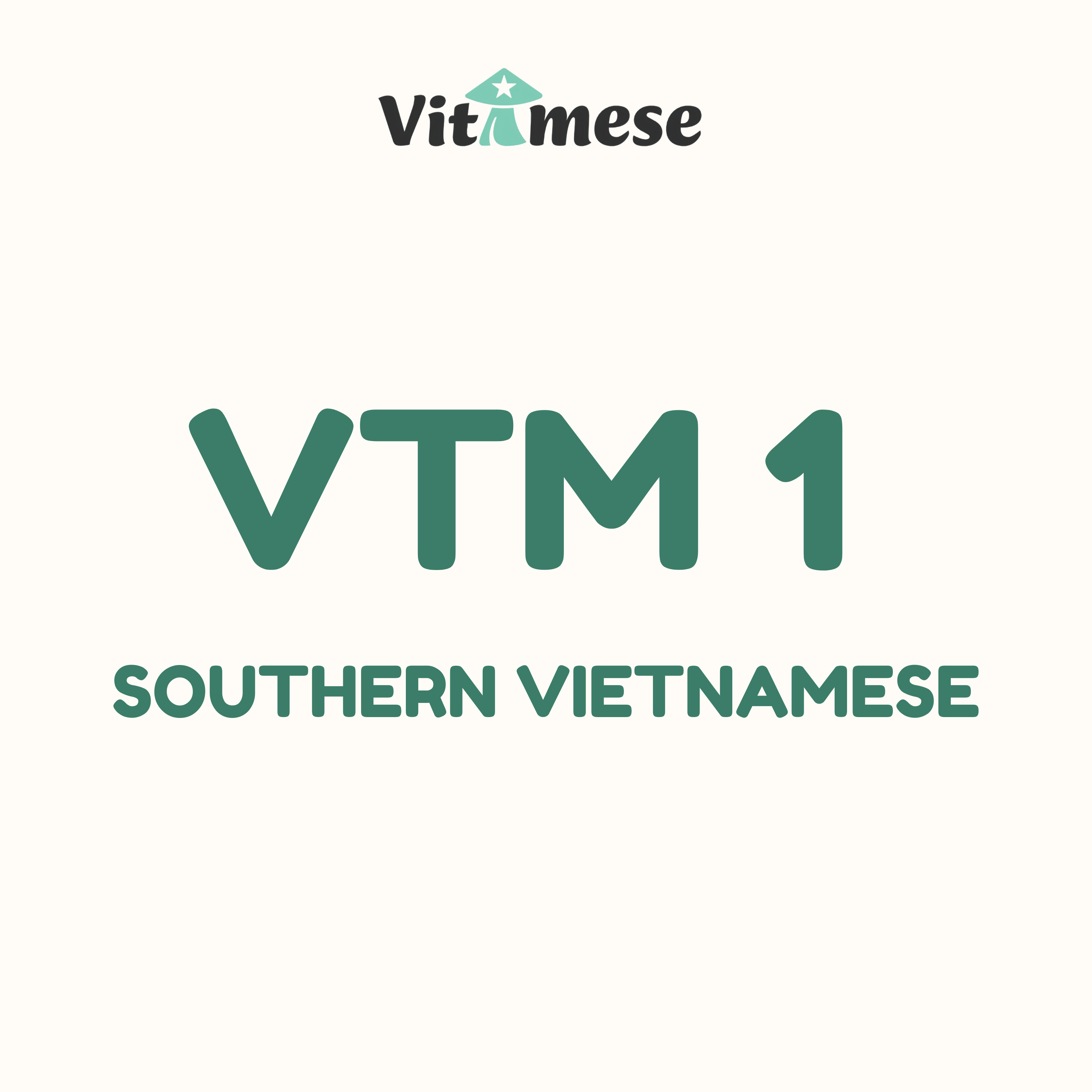 VTM1 - SOUTHERN VIETNAMESE 