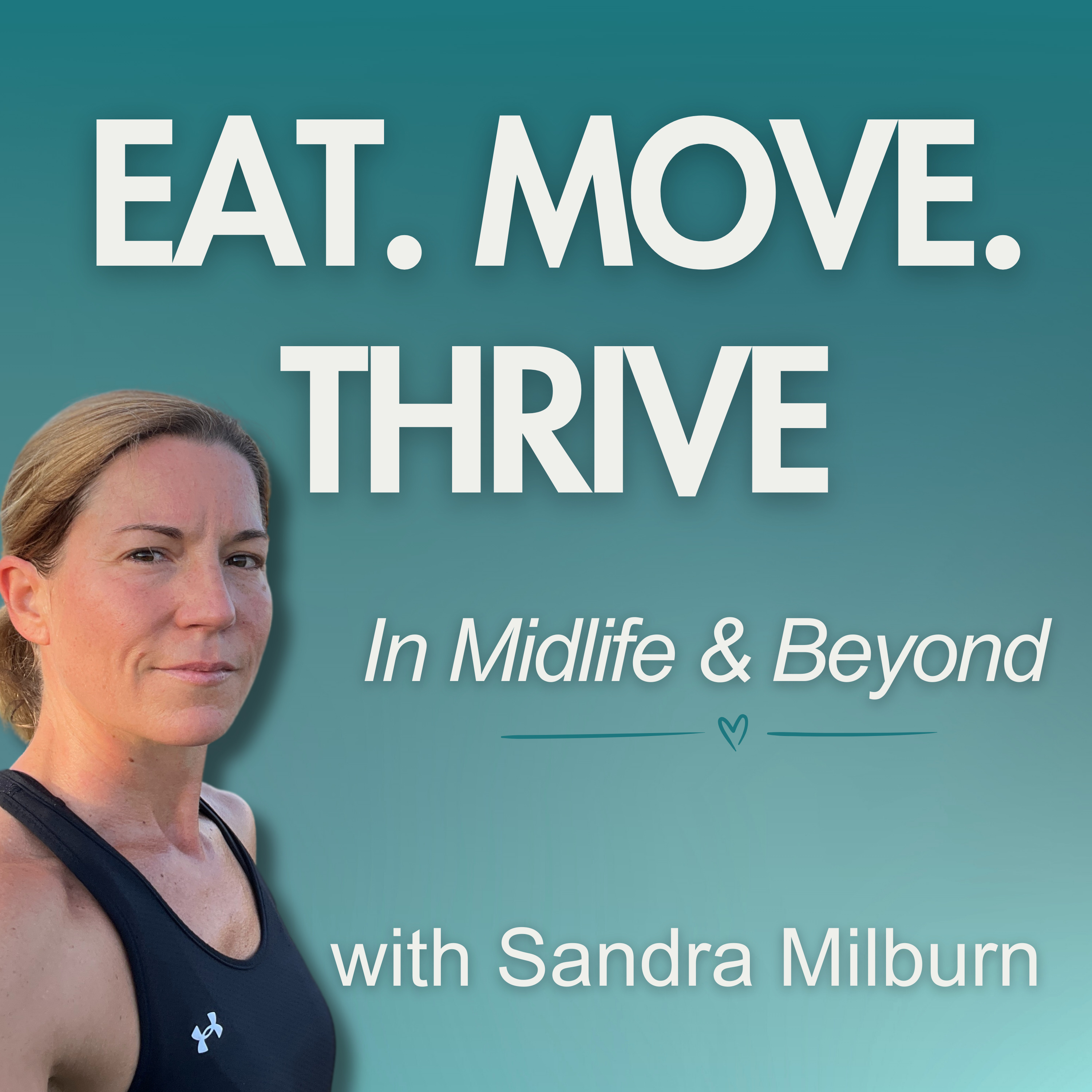 Eat. Move. Thrive. In Midlife & Beyond cover art