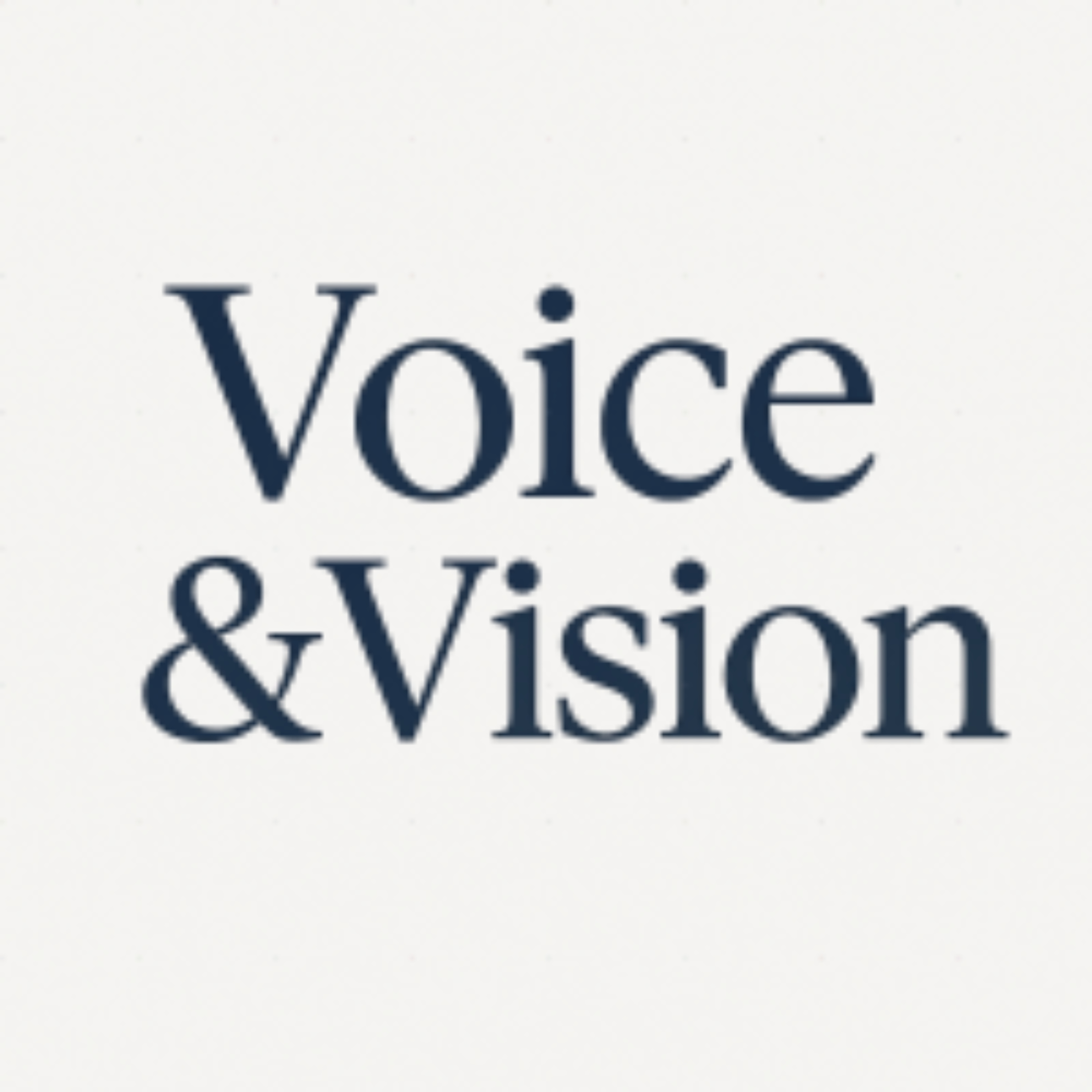 Voice and Vision podcast artwork