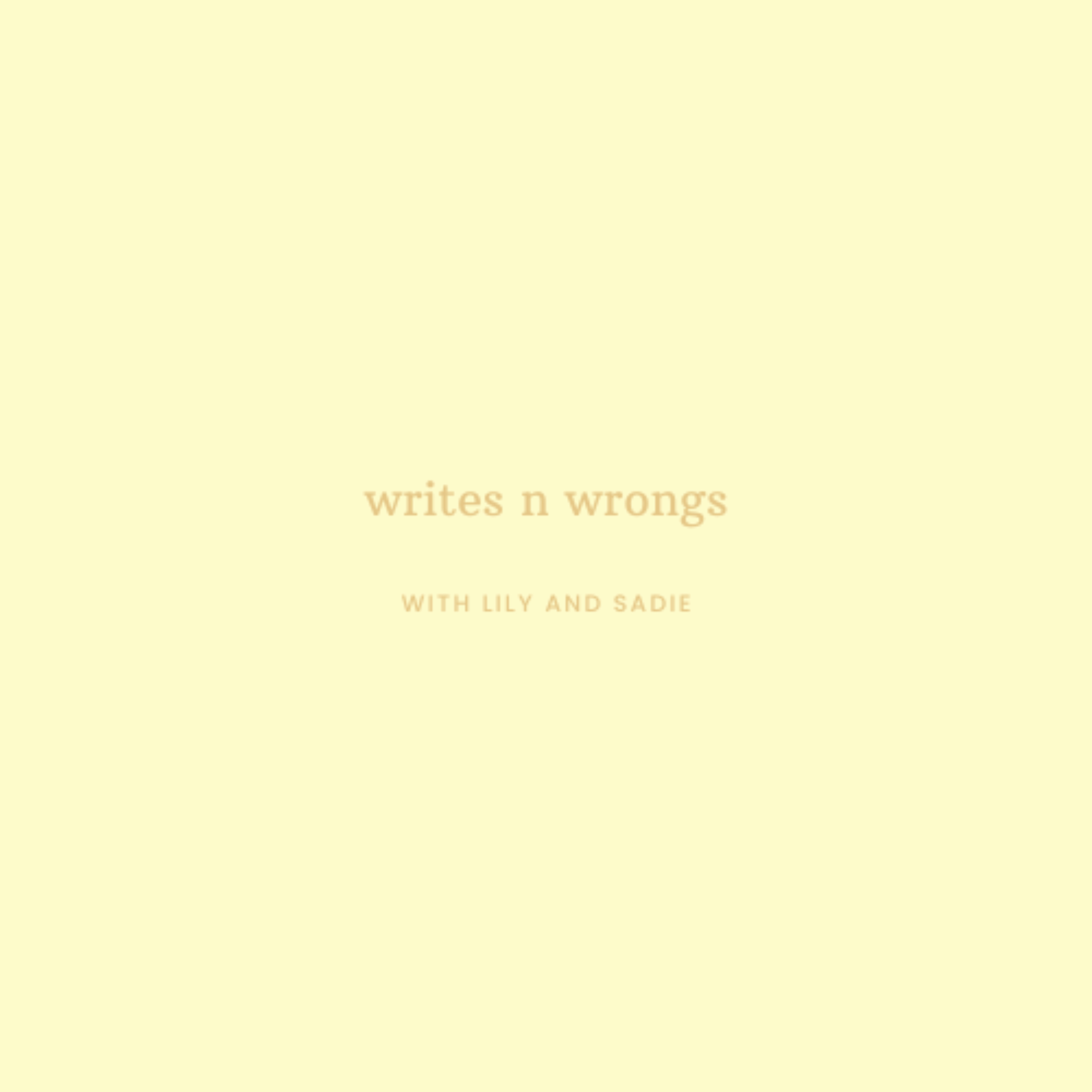 Writes N Wrongs cover art