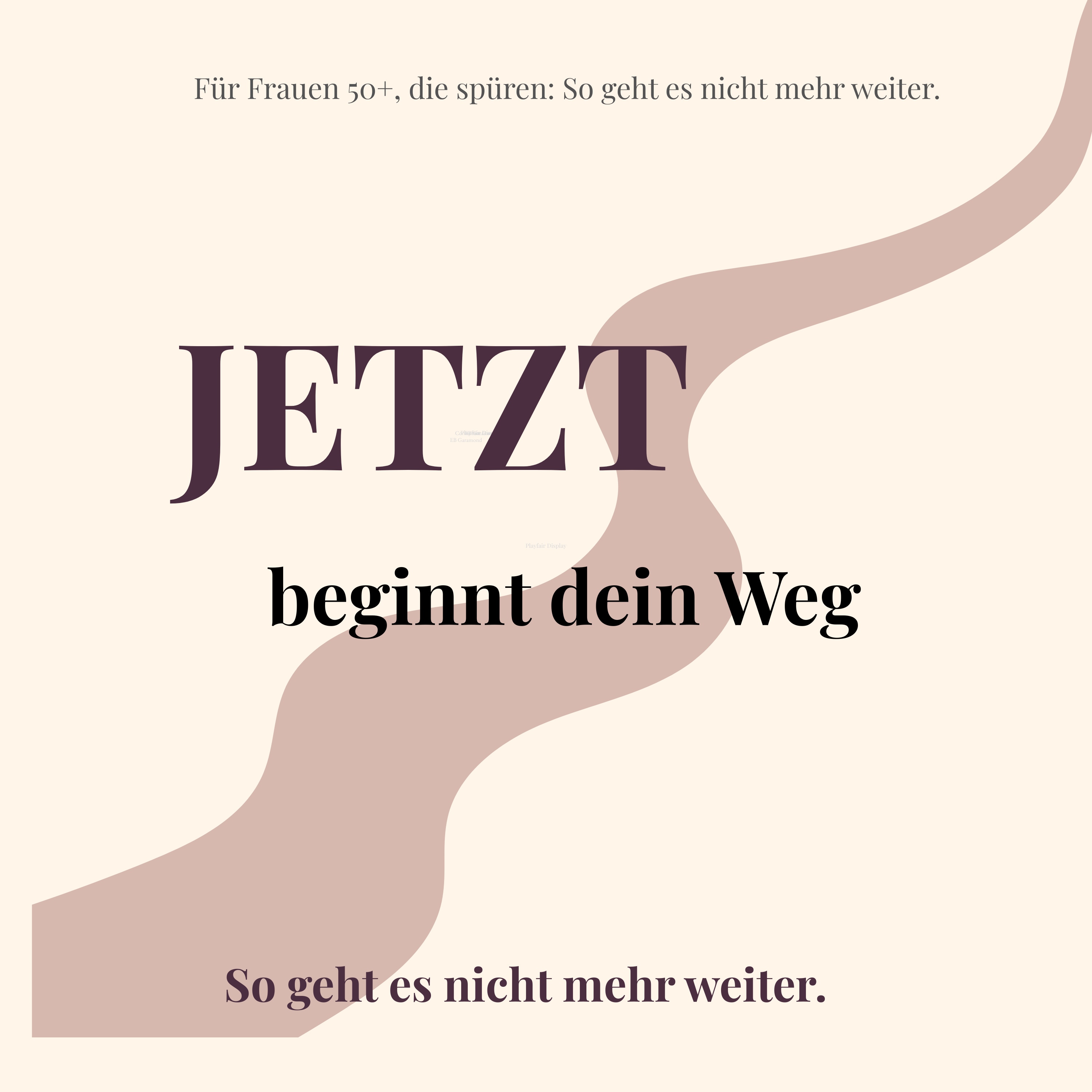 JETZT beginnt dein Weg
