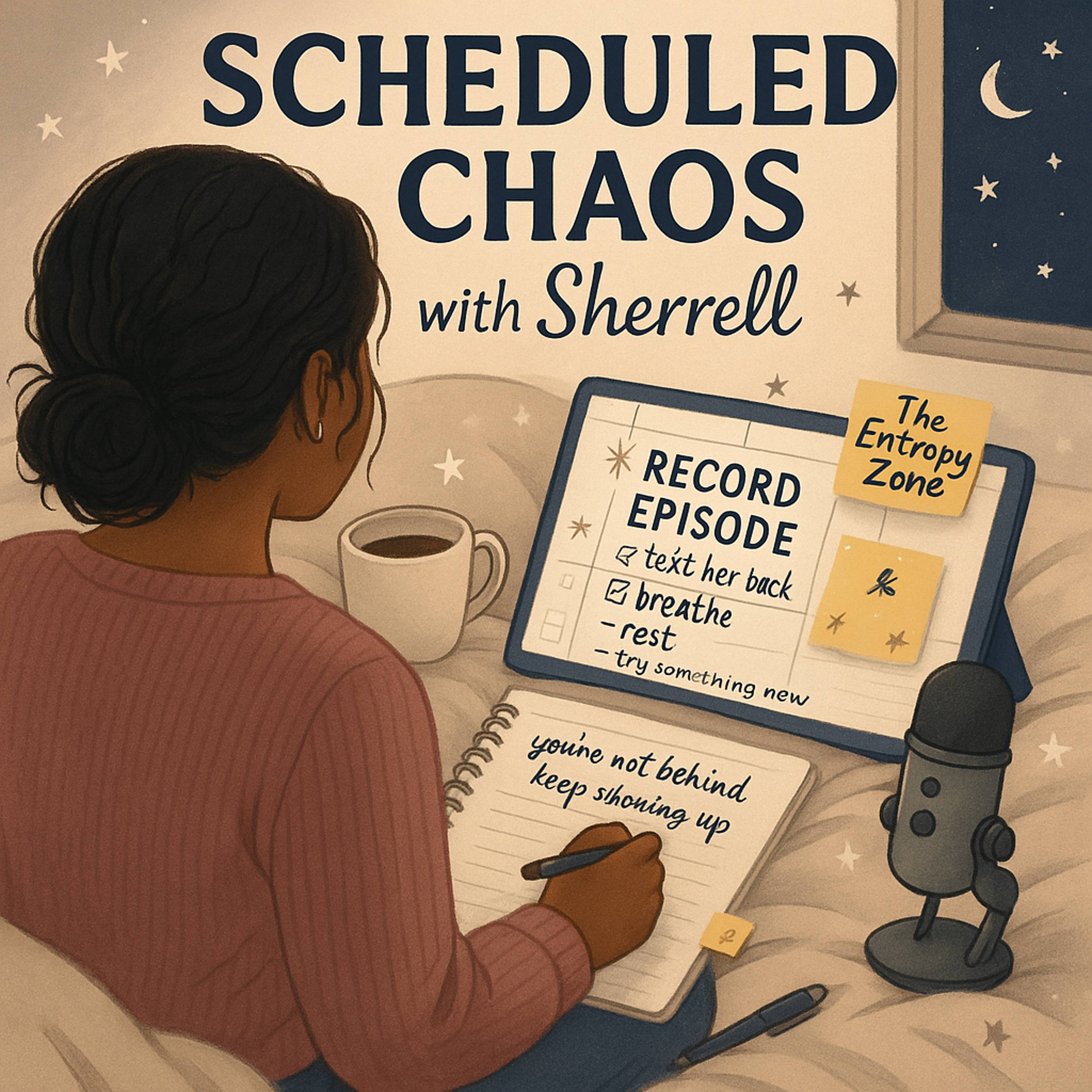 Scheduled Chaos with Sherrell podcast artwork