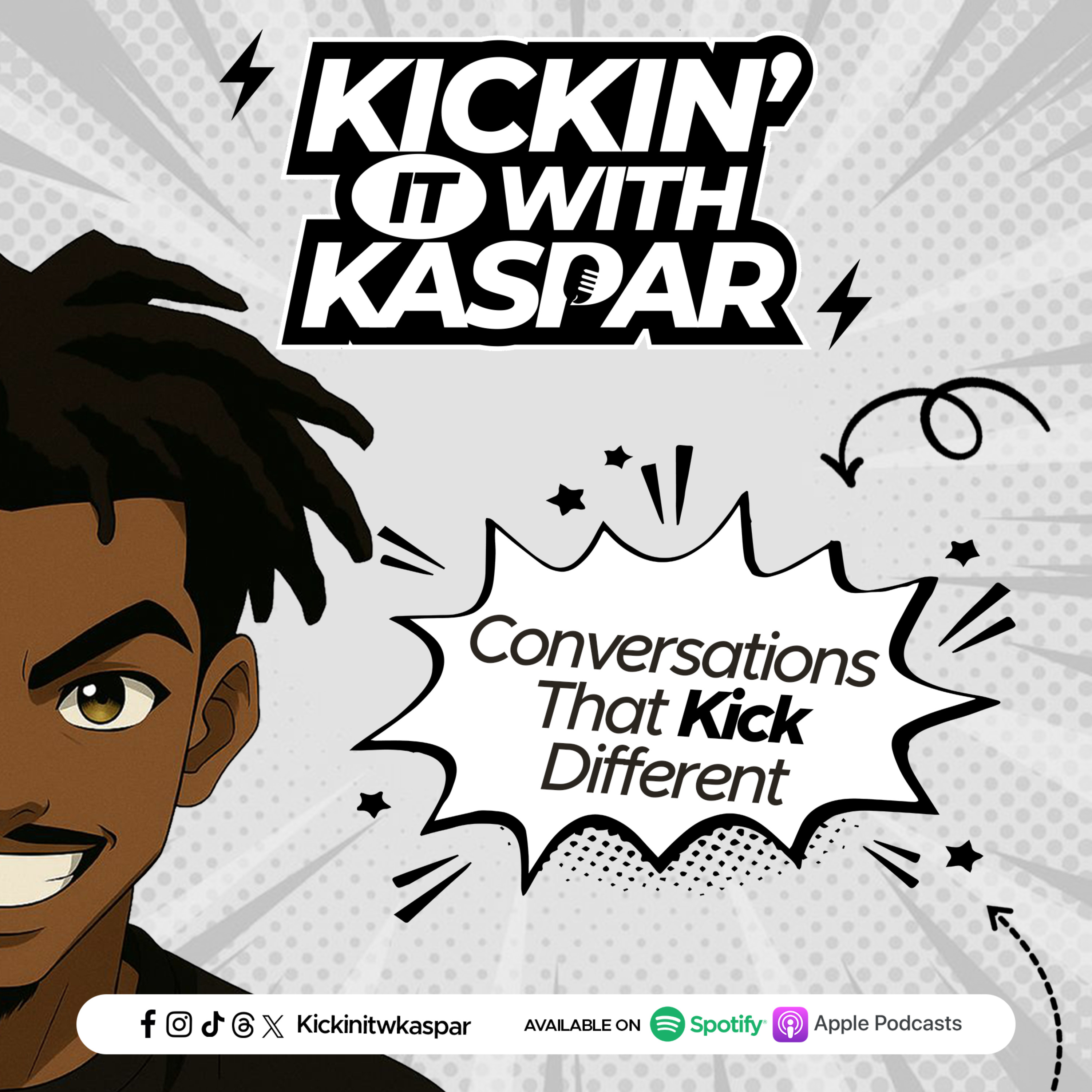 Kickin’ It With Kaspar podcast artwork