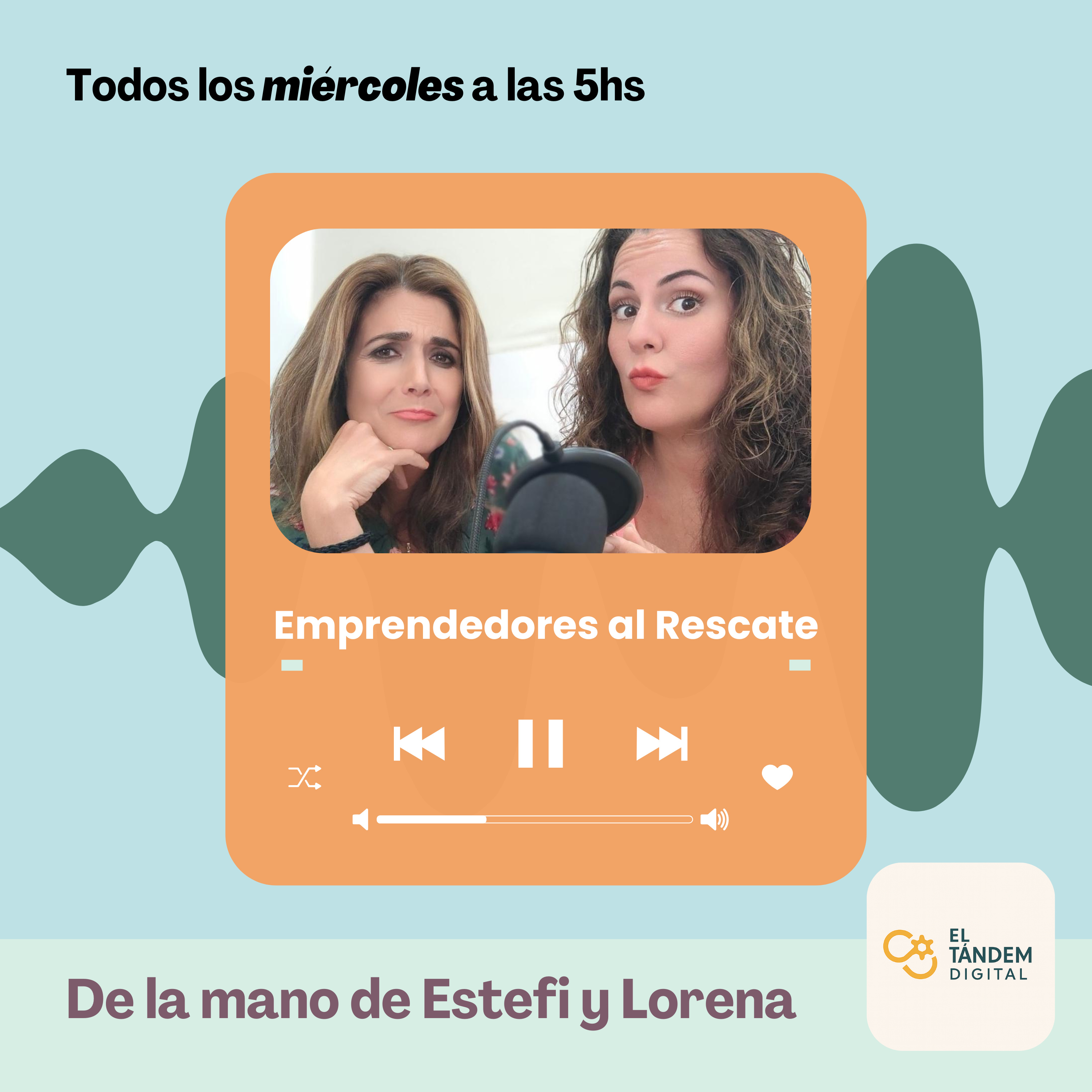 Emprendedores al rescatecon El Tándem digital