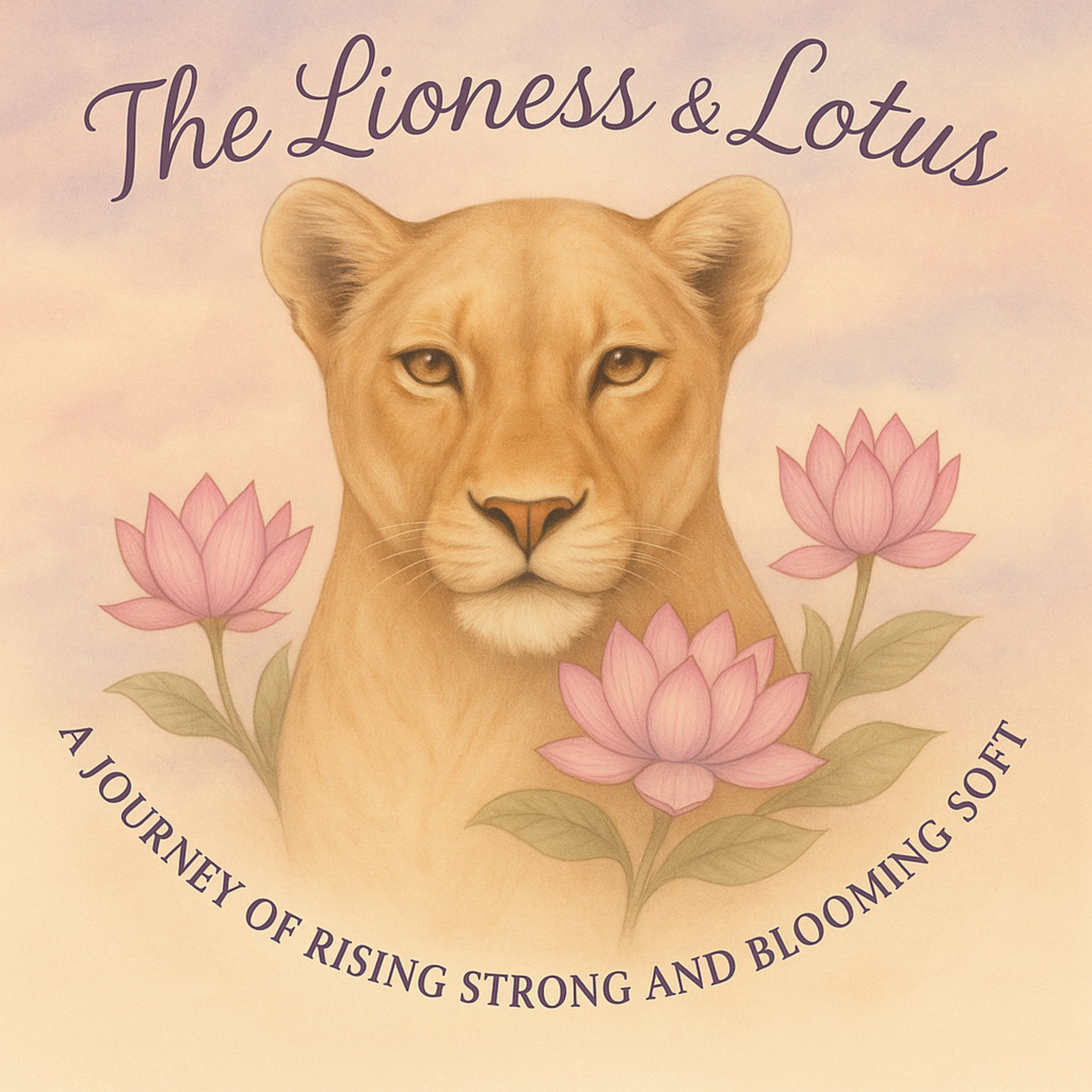 The lioness and lotus podcast artwork