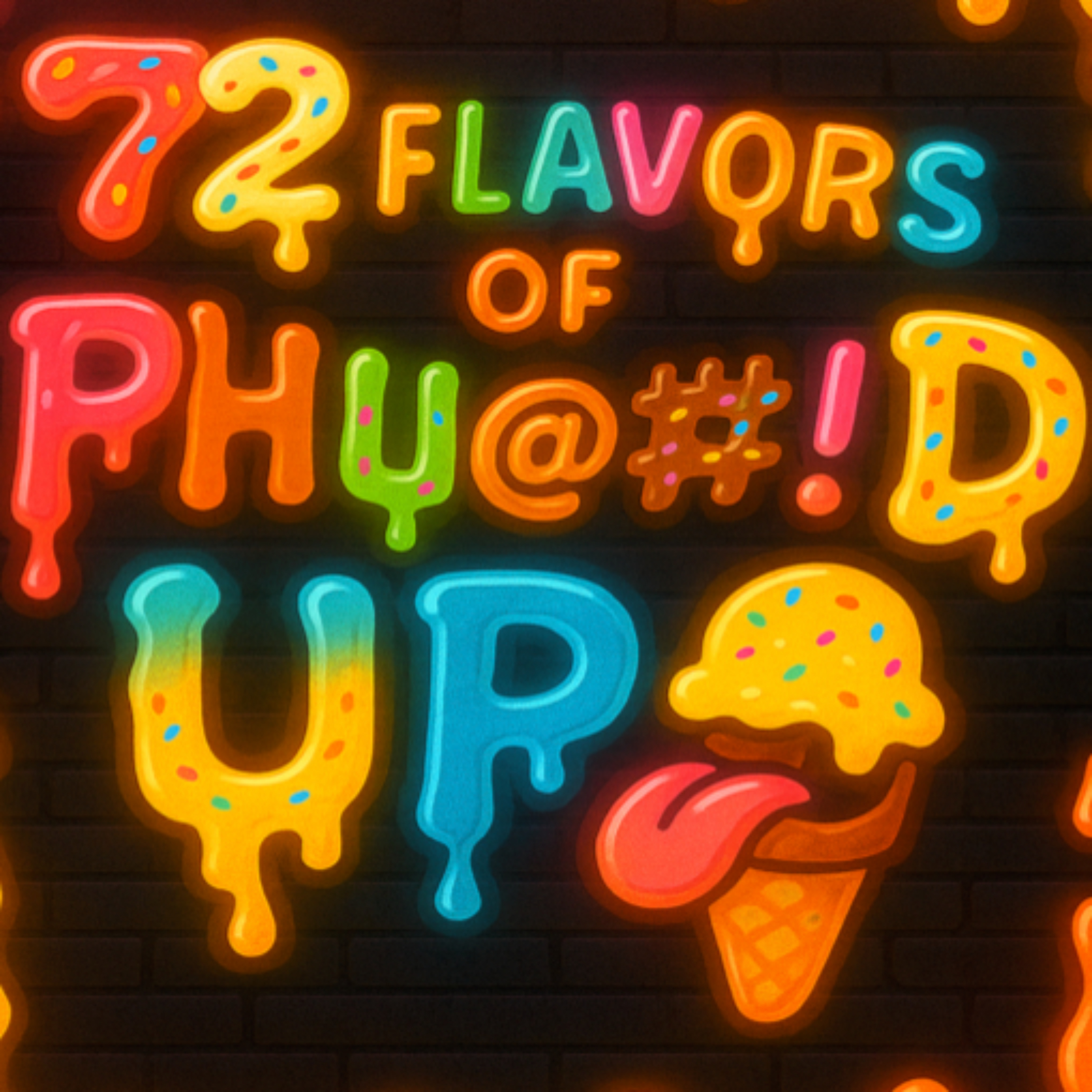 72 Flavors of Phu@#!d Up podcast artwork