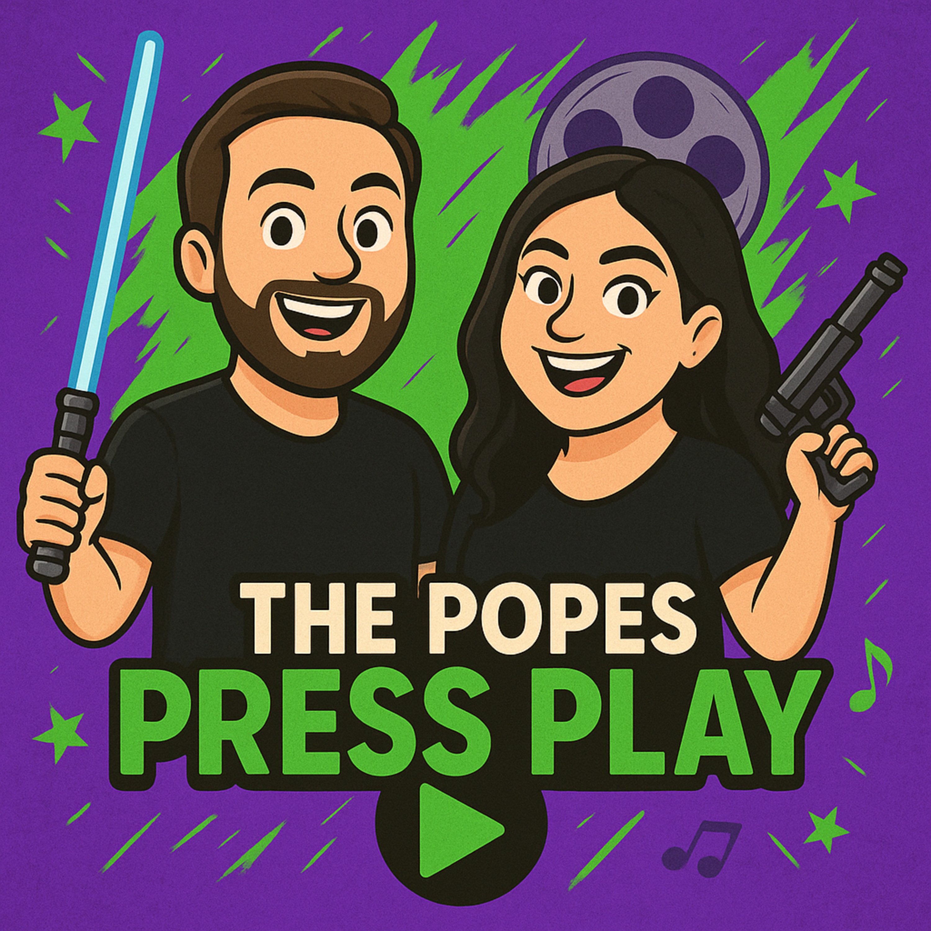 The Popes Press Play podcast artwork