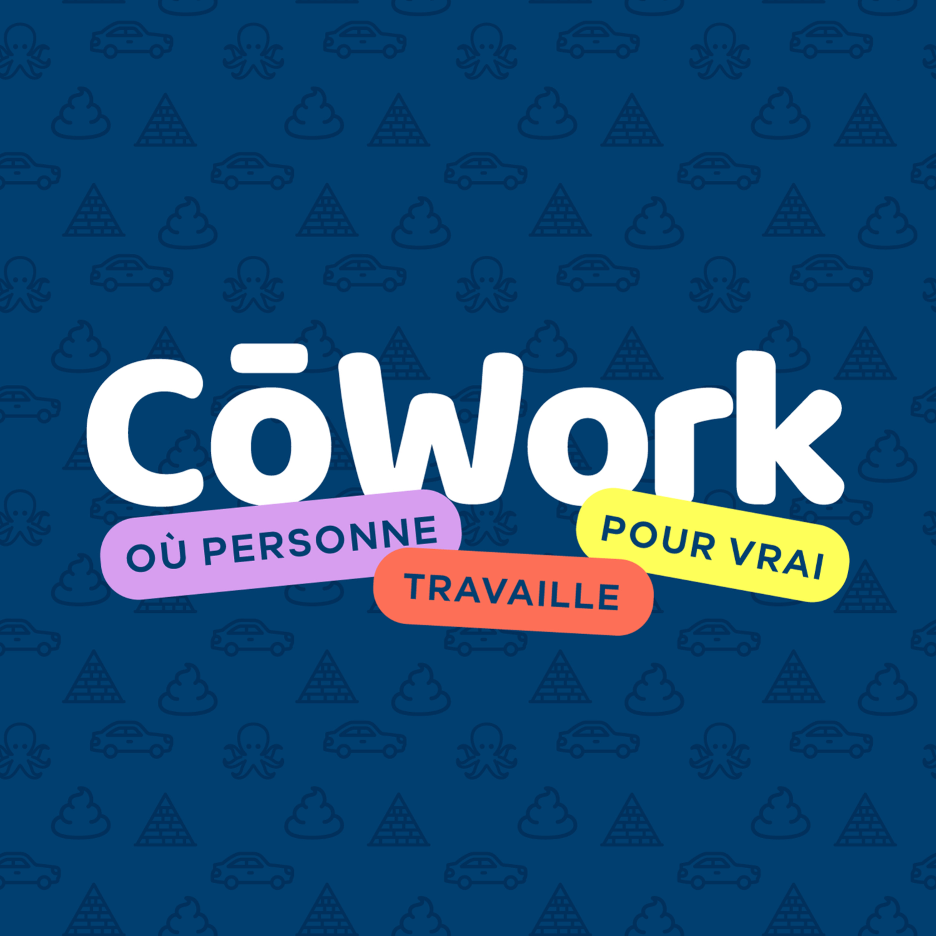 CōWork : Où personne travaille pour vrai podcast artwork