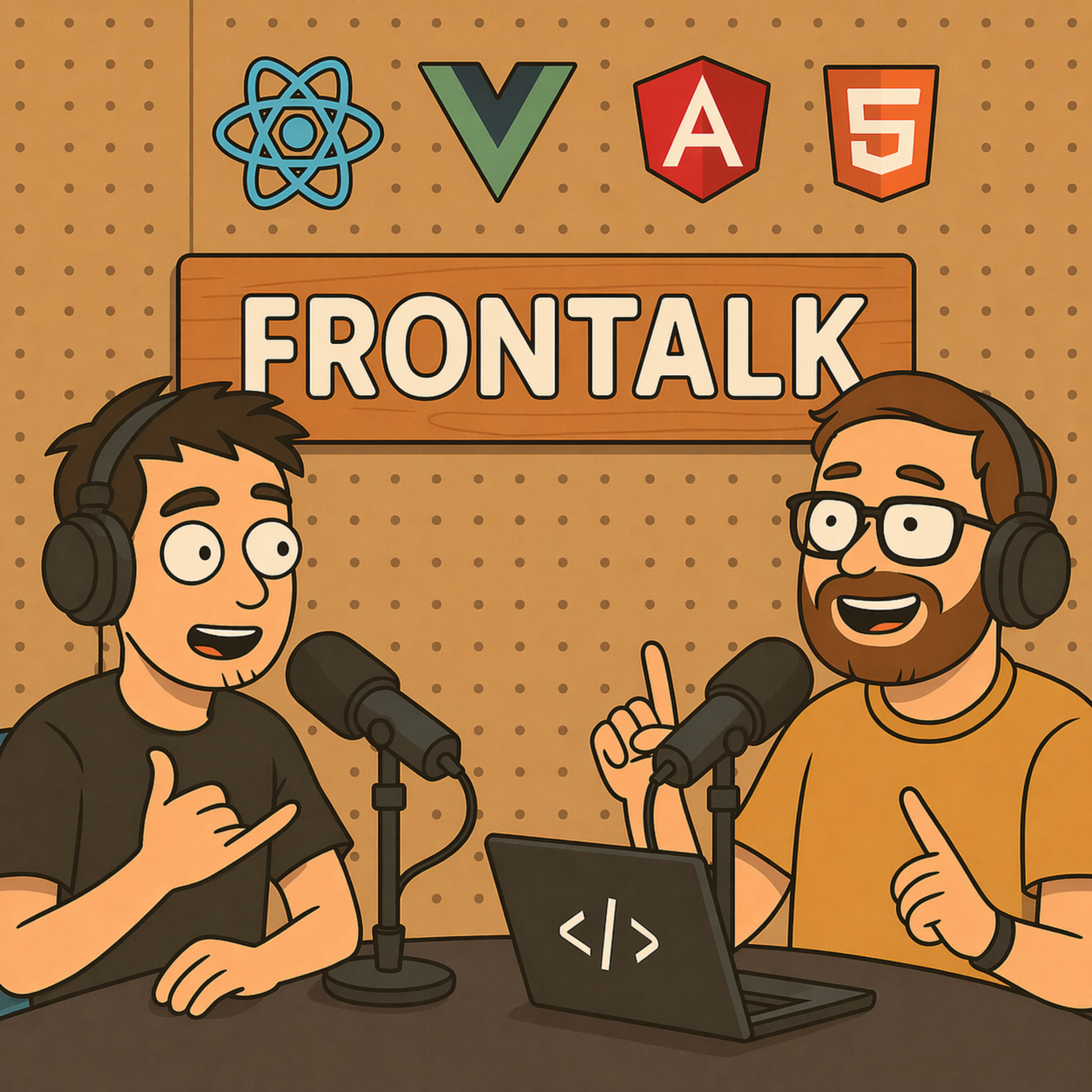 Frontalk podcast artwork
