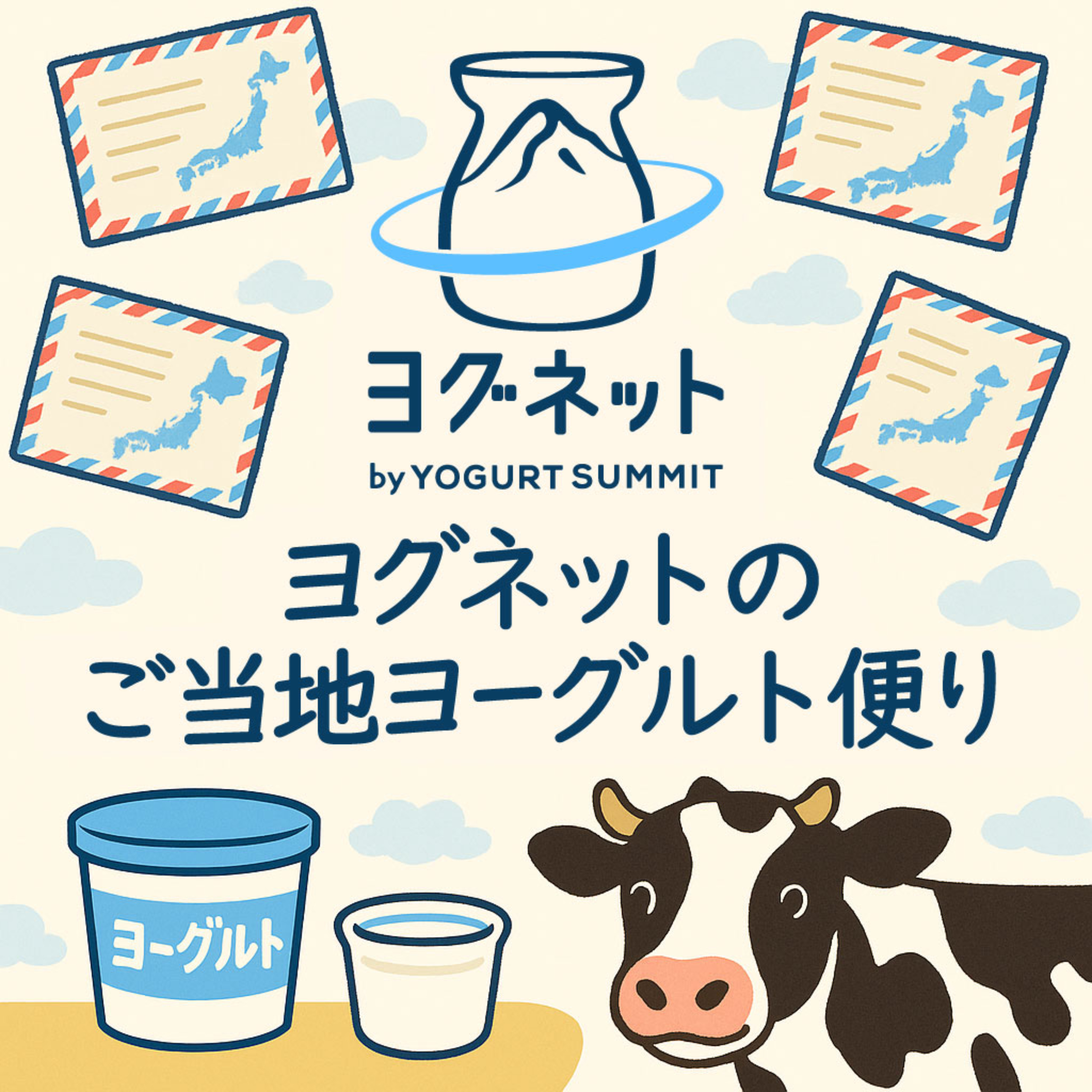 ヨグネットのご当地ヨーグルト便り