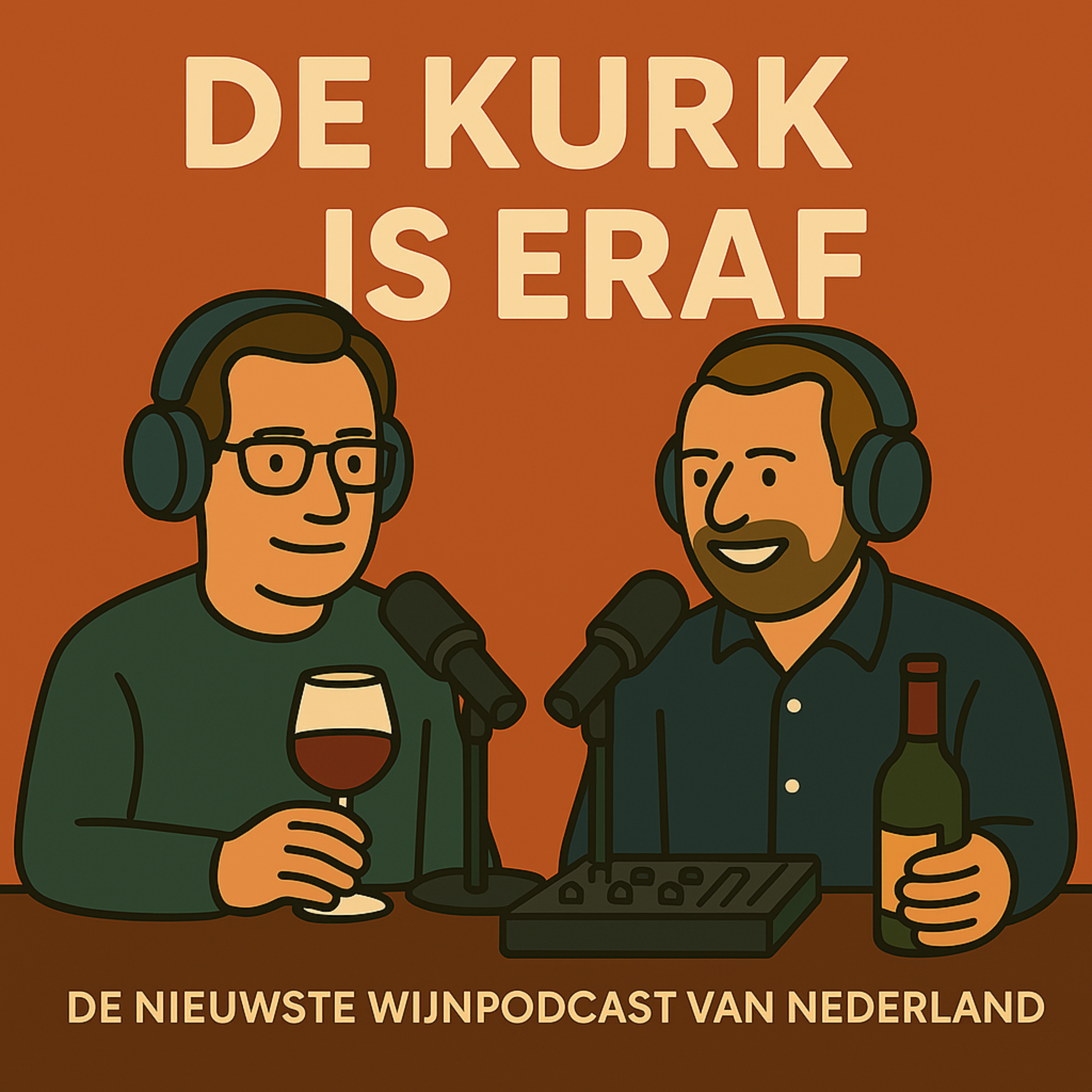 De kurk is eraf!