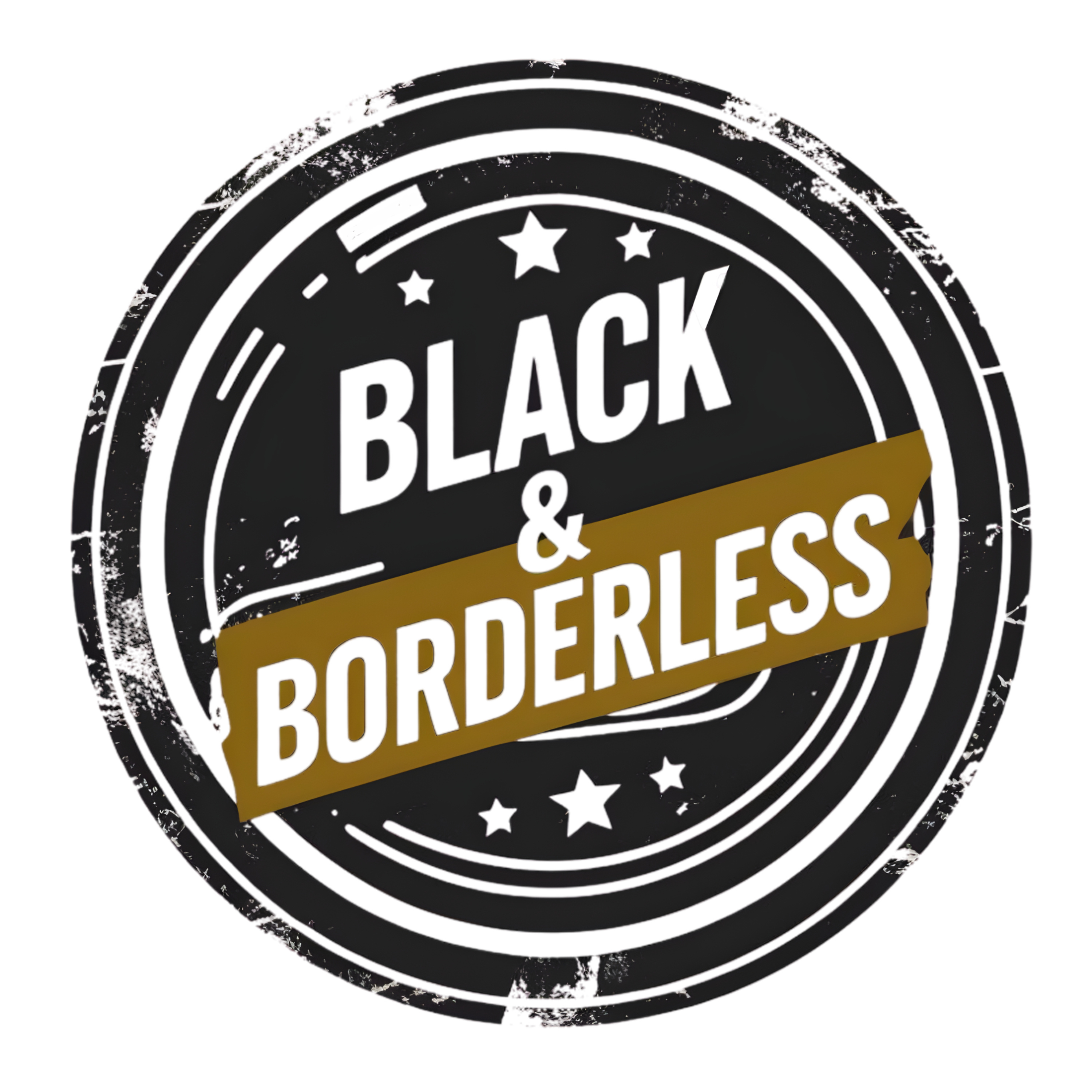 Black and Borderless podcast artwork
