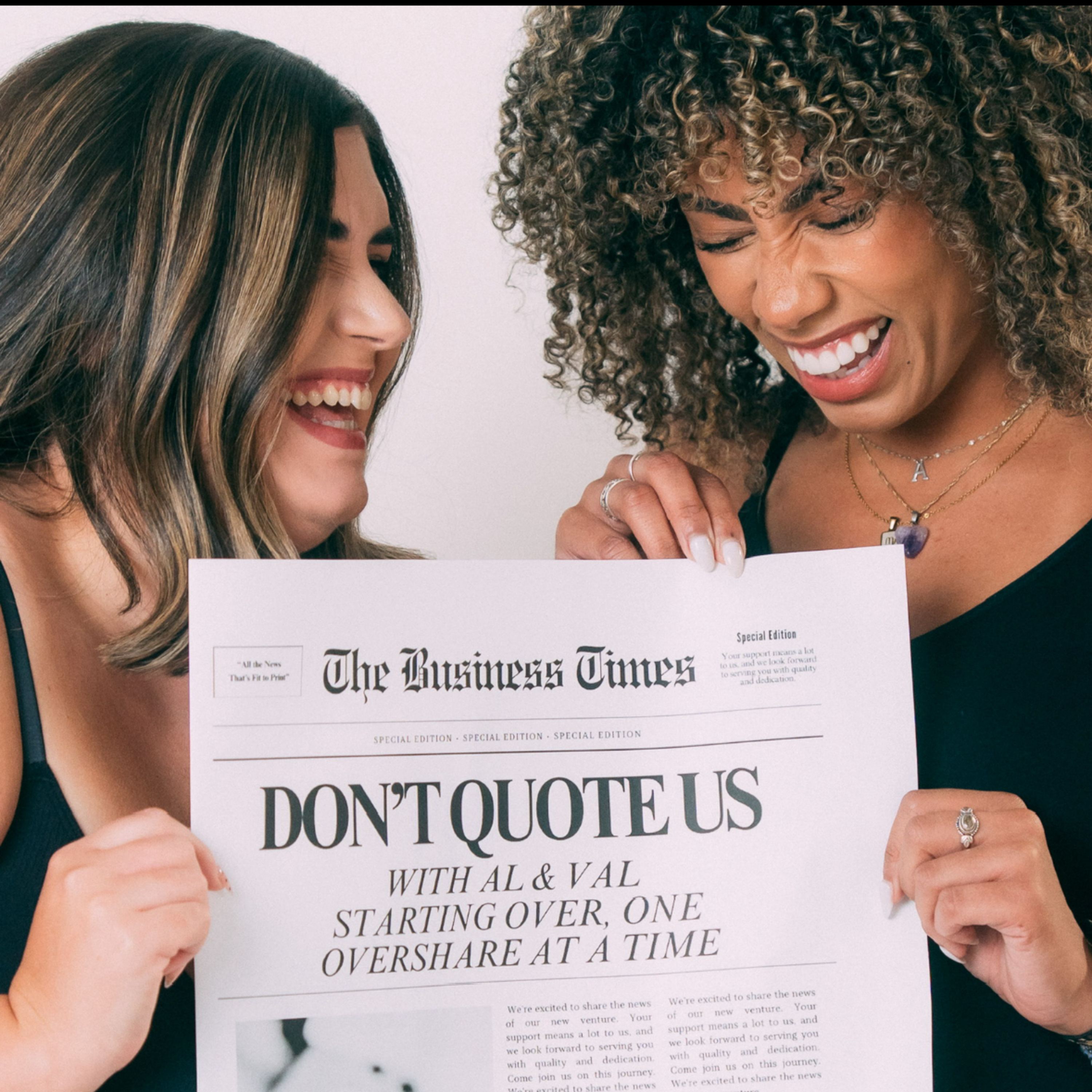 Don't Quote Us with Al and Val