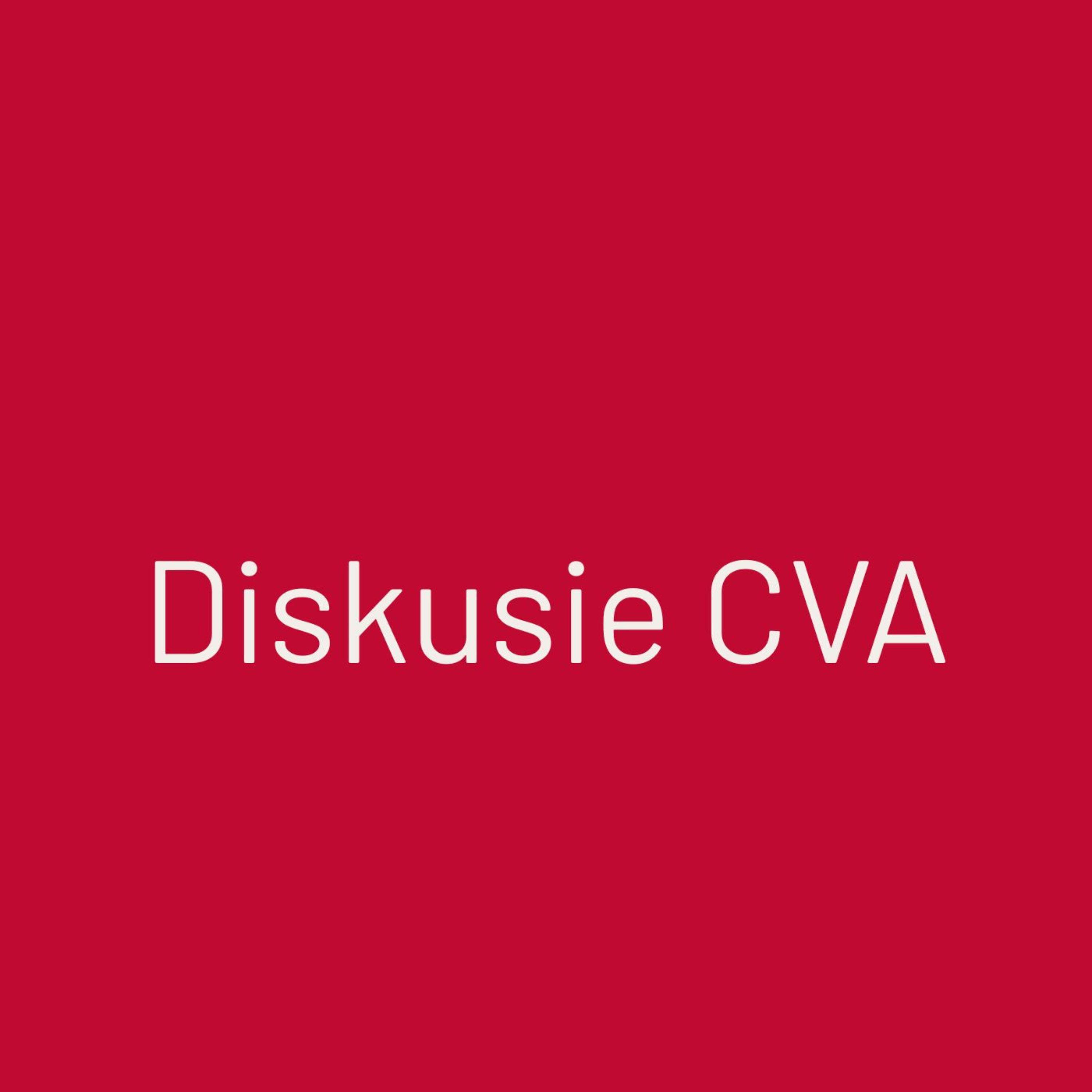 Diskusie CVA