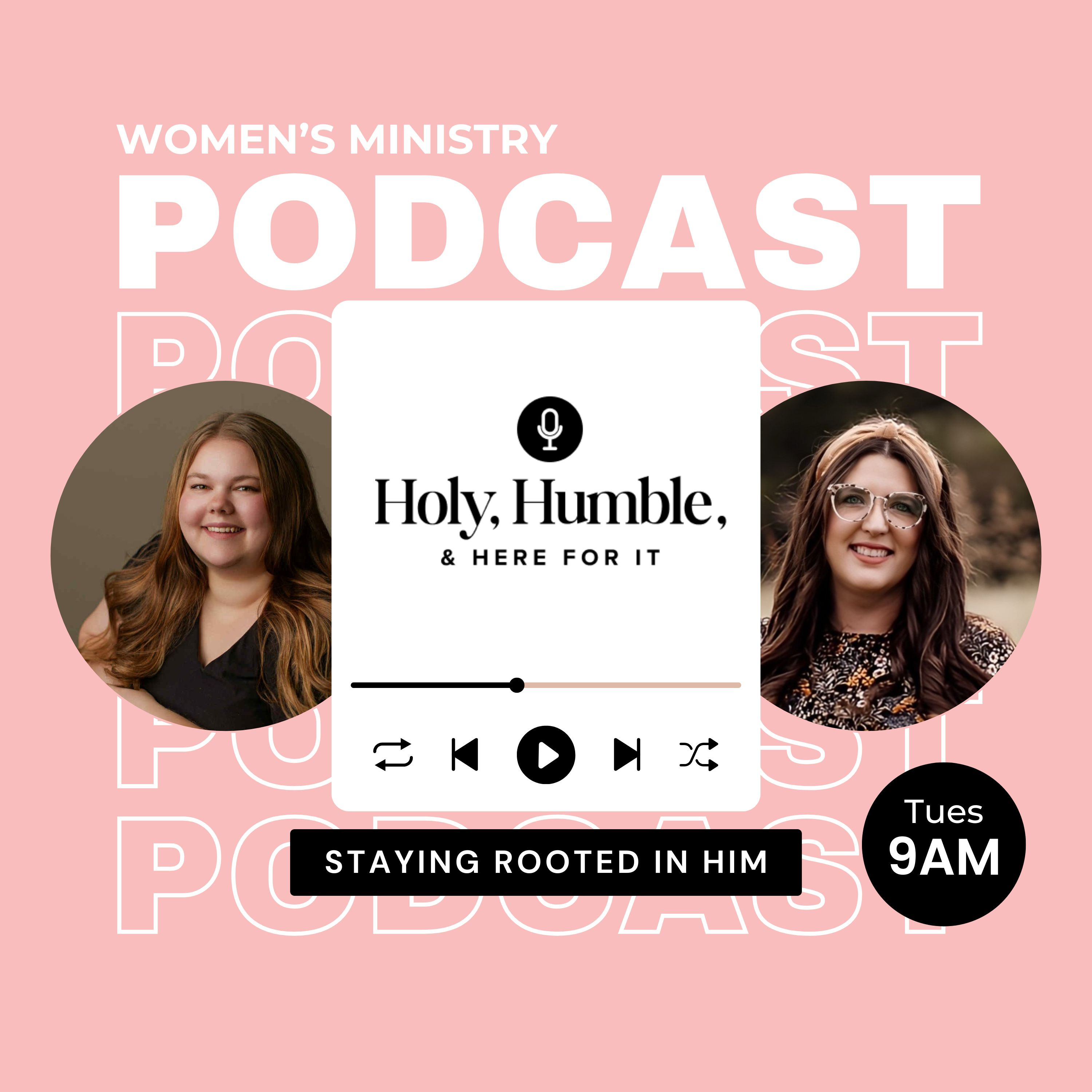 Holy, Humble, and Here for It podcast artwork