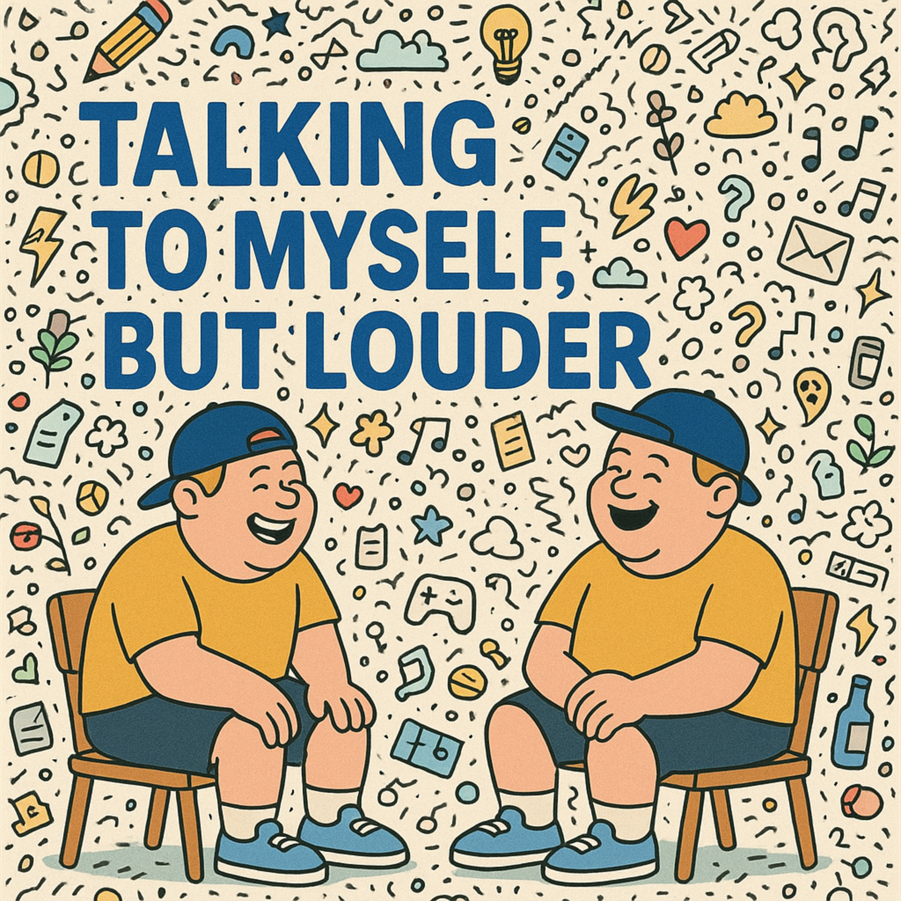 Talking to Myself, But Louder podcast artwork