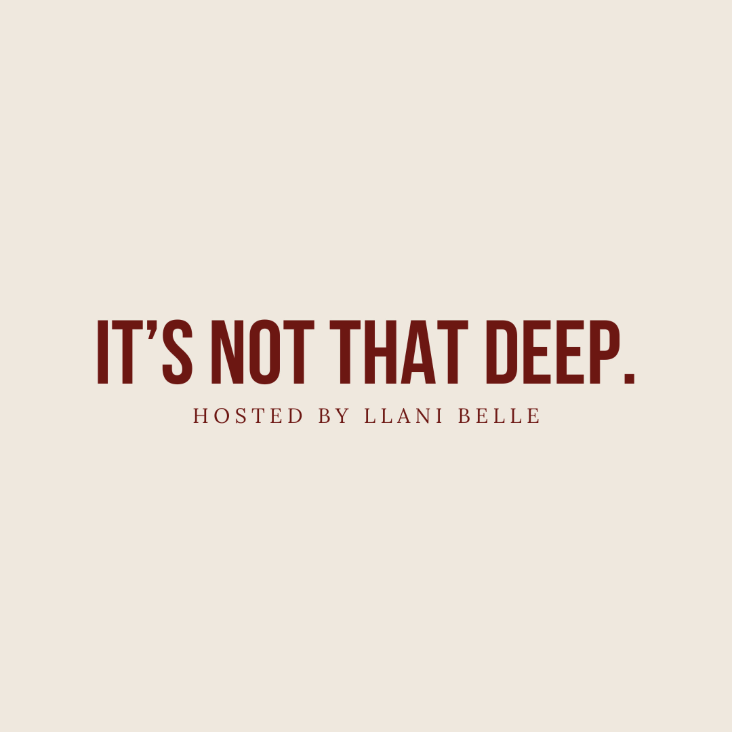 It's Not That Deep