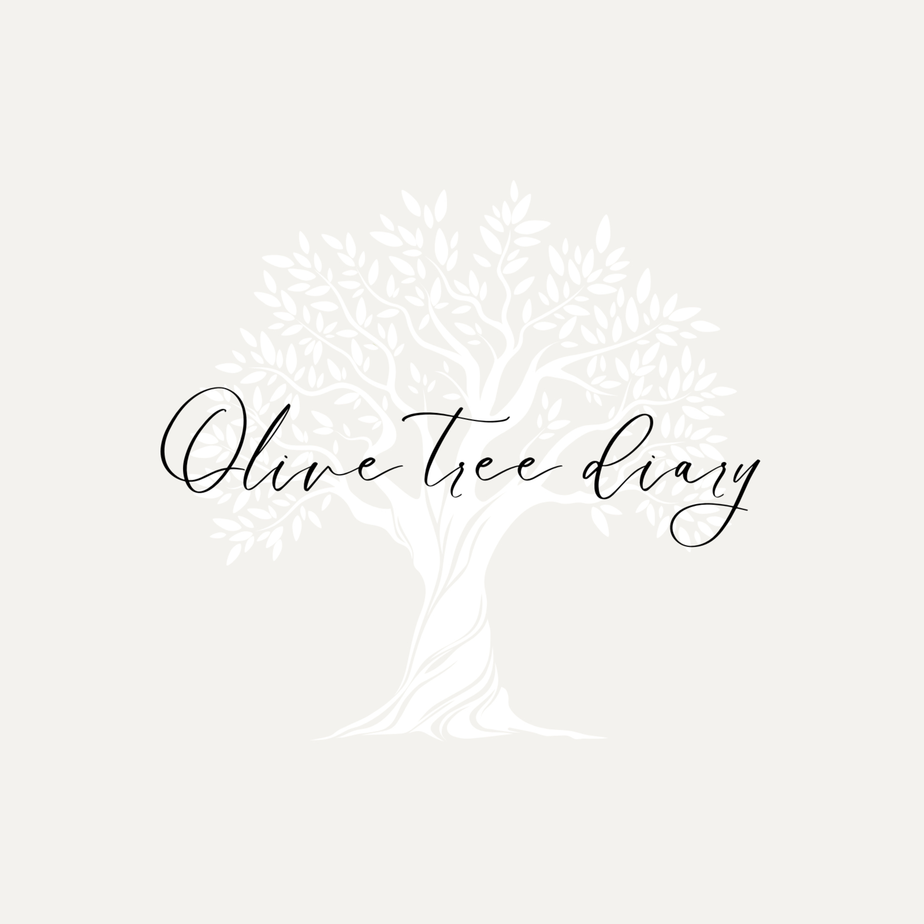 Olive tree diary cover art