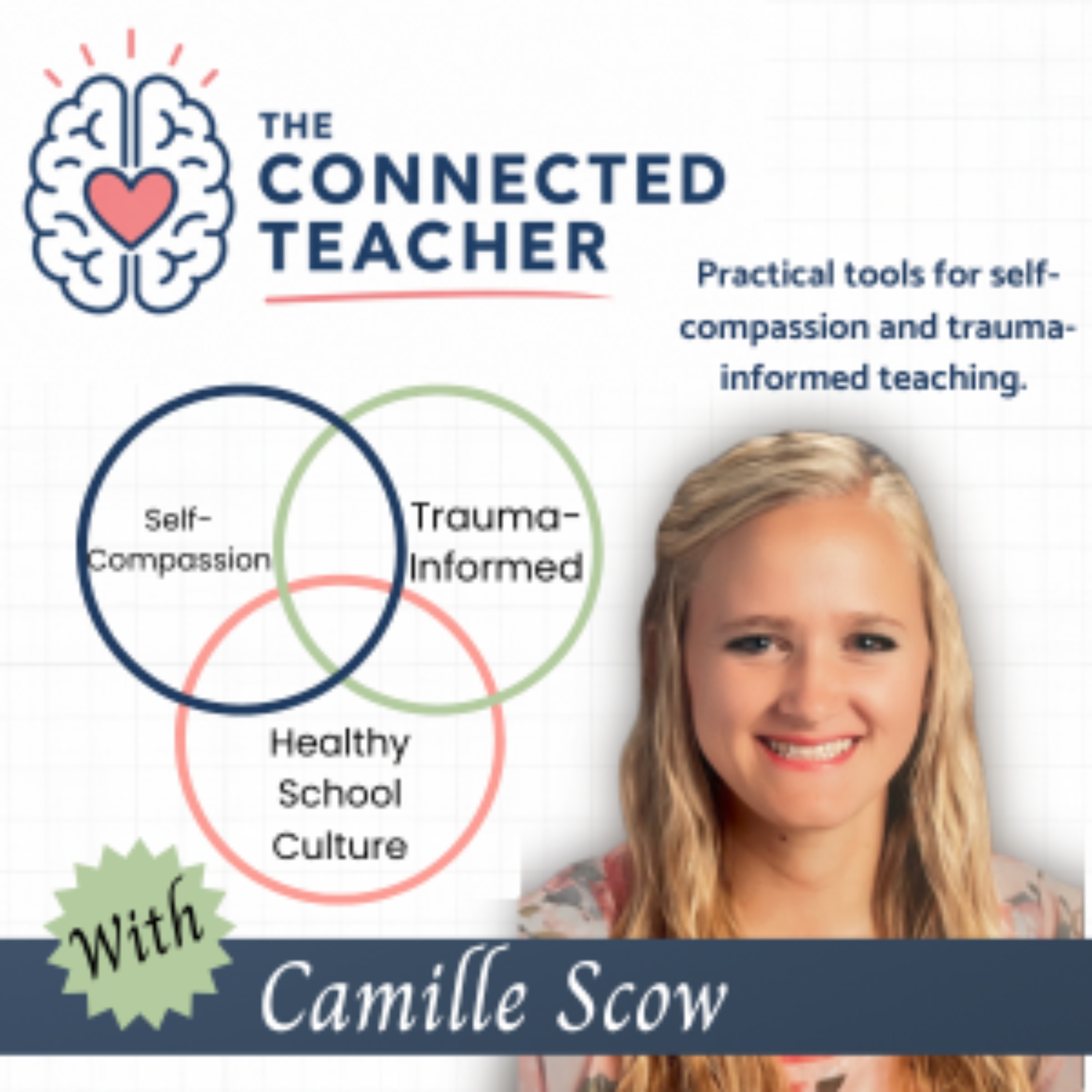 The Connected Teacher: Practical tools for self-compassion and trauma-informed teaching podcast artwork