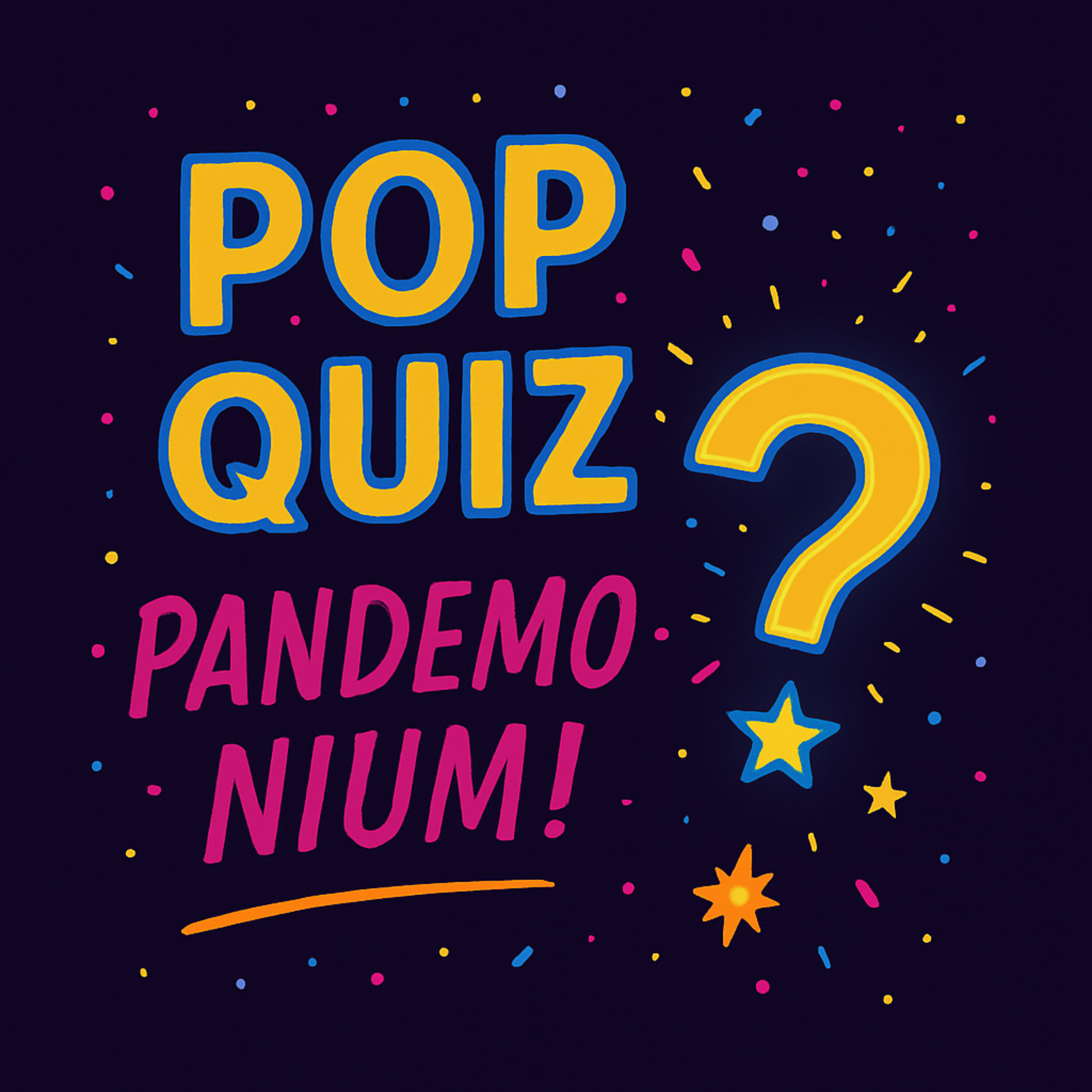 Pop Quiz Pandemonium podcast artwork