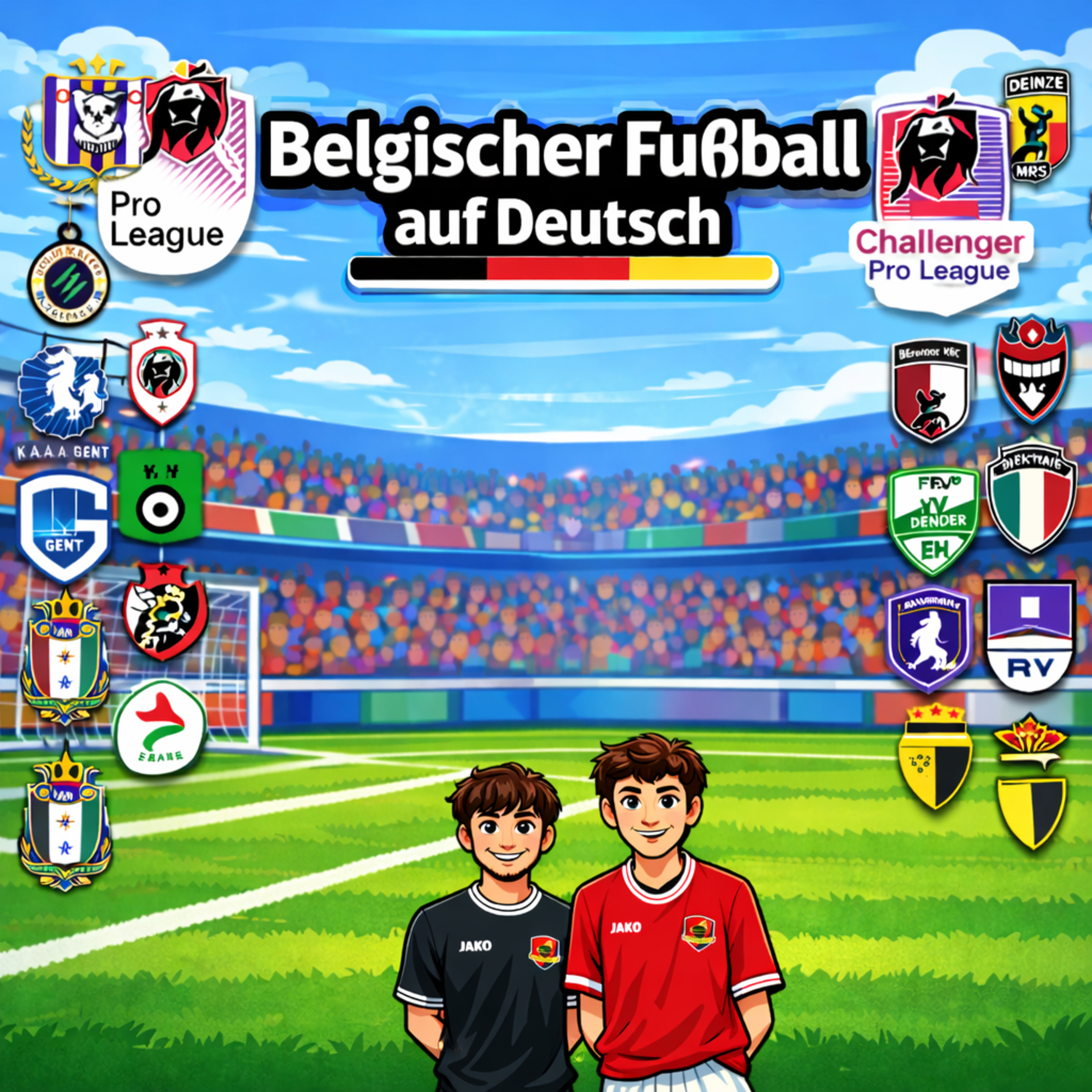 Belgischer Fußball auf Deutsch