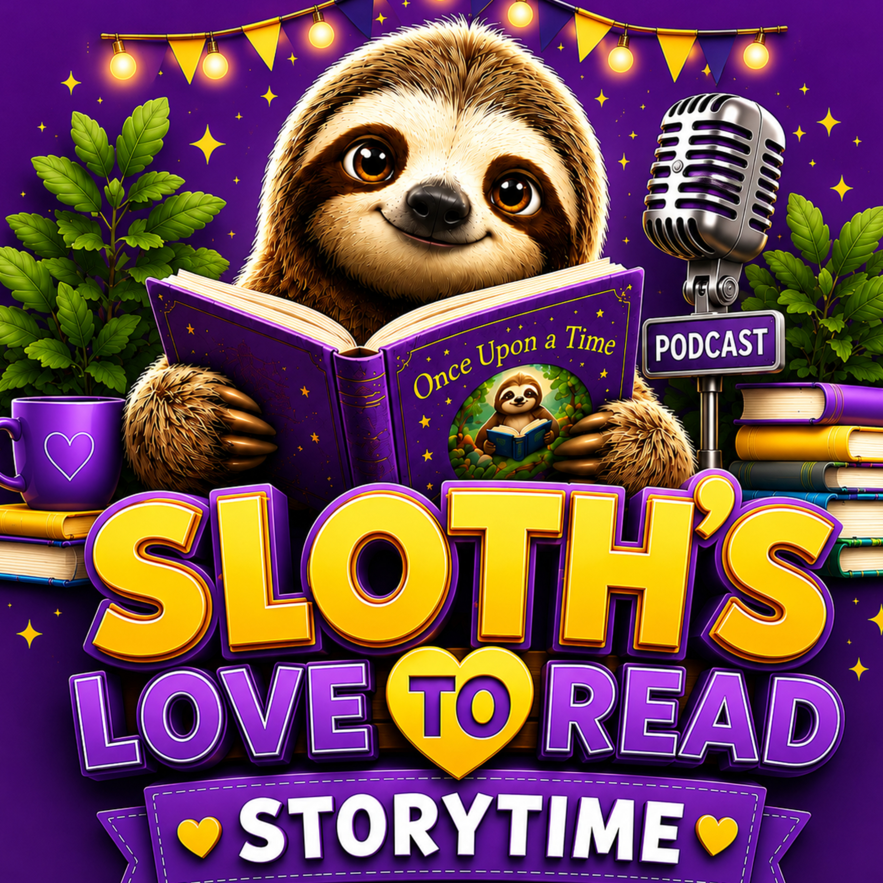Sloth’s Love To Read Storytime