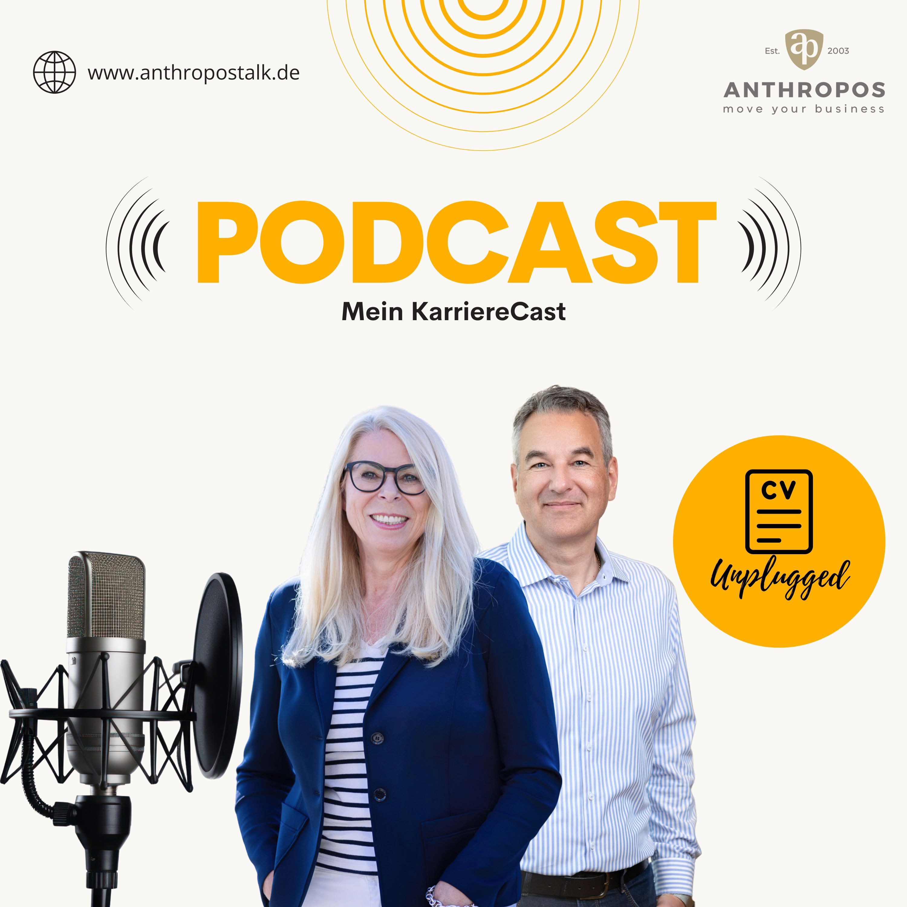 Mein KarriereCast - CV Unplugged podcast artwork