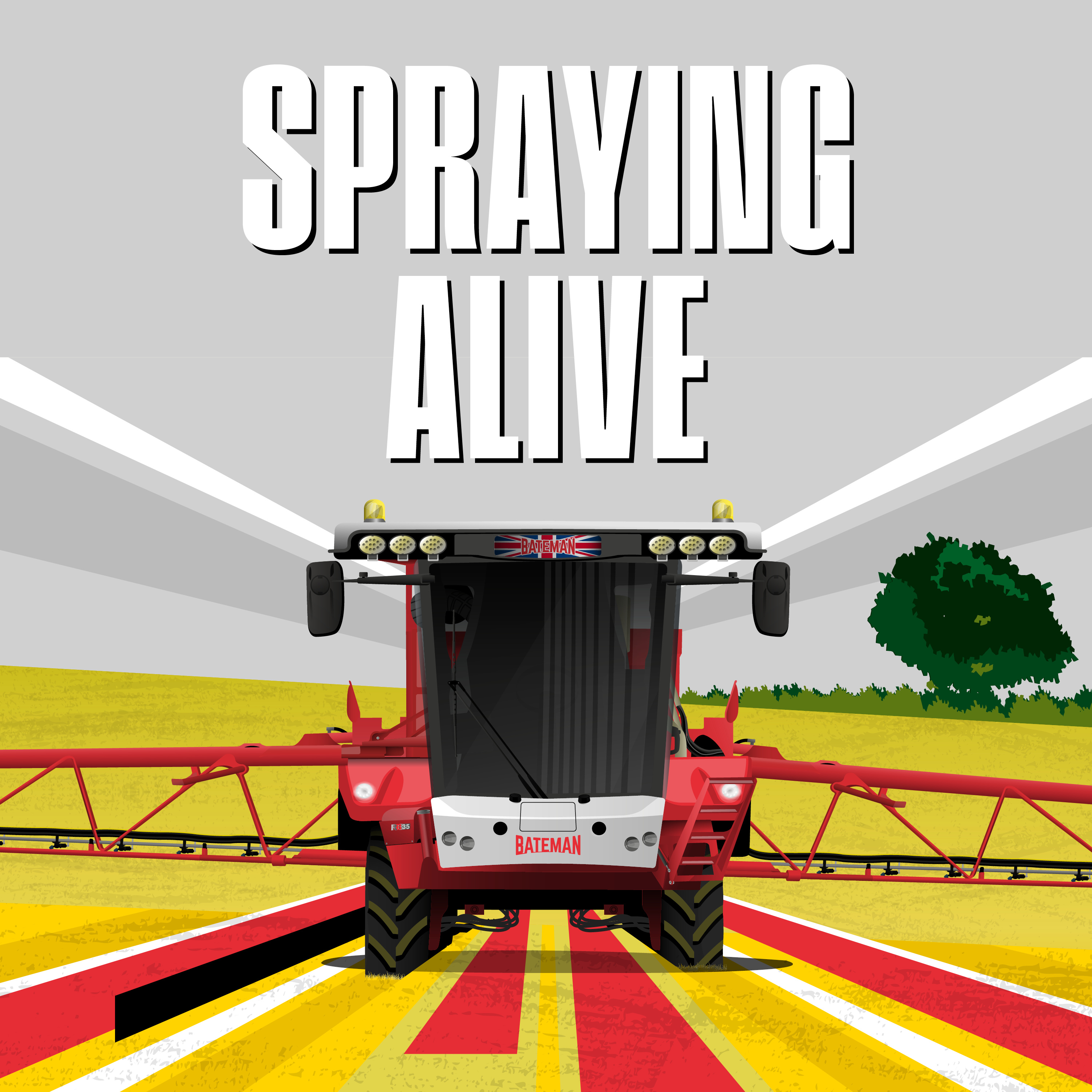 Spraying Alive