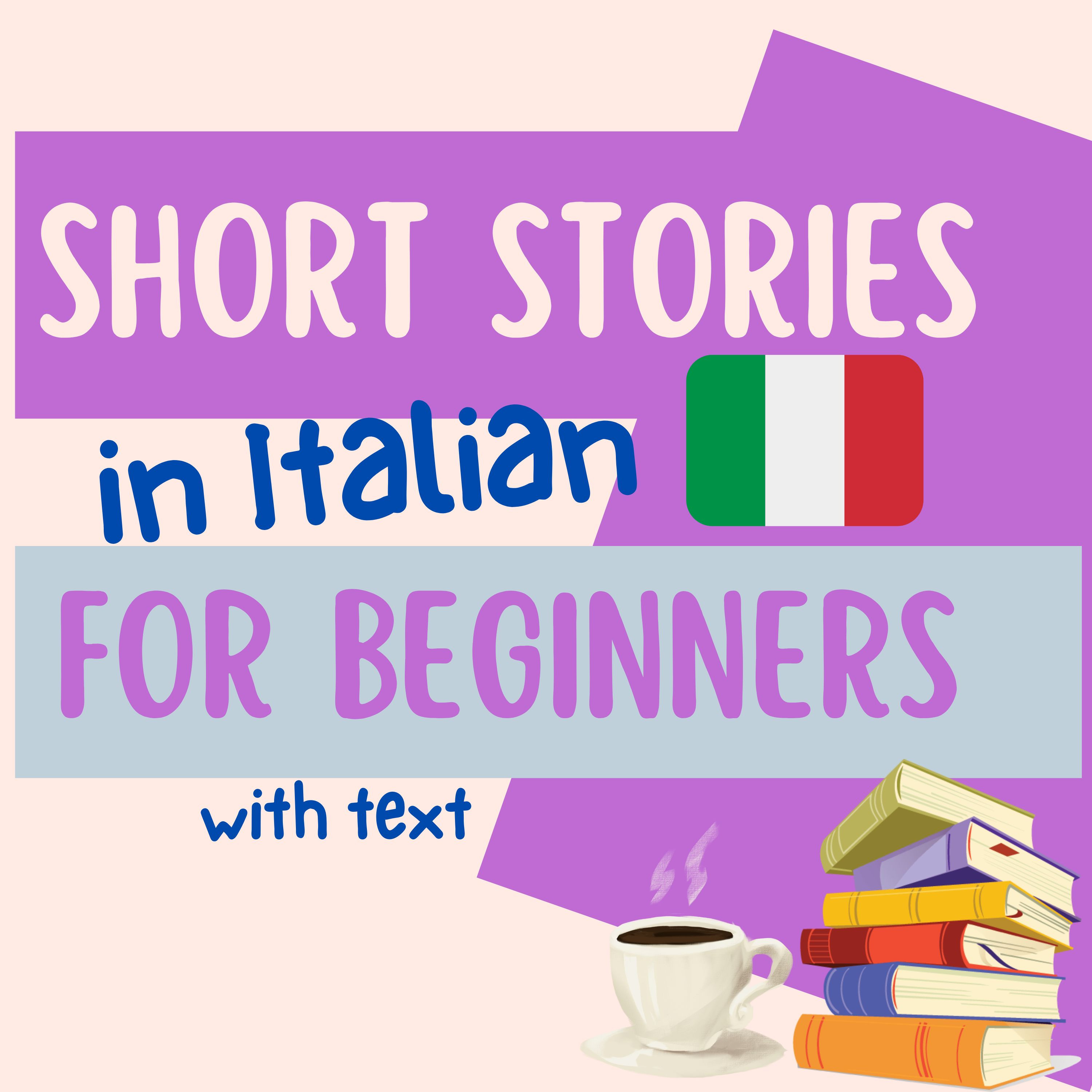 Copertina di Short Stories in Italian for Beginners