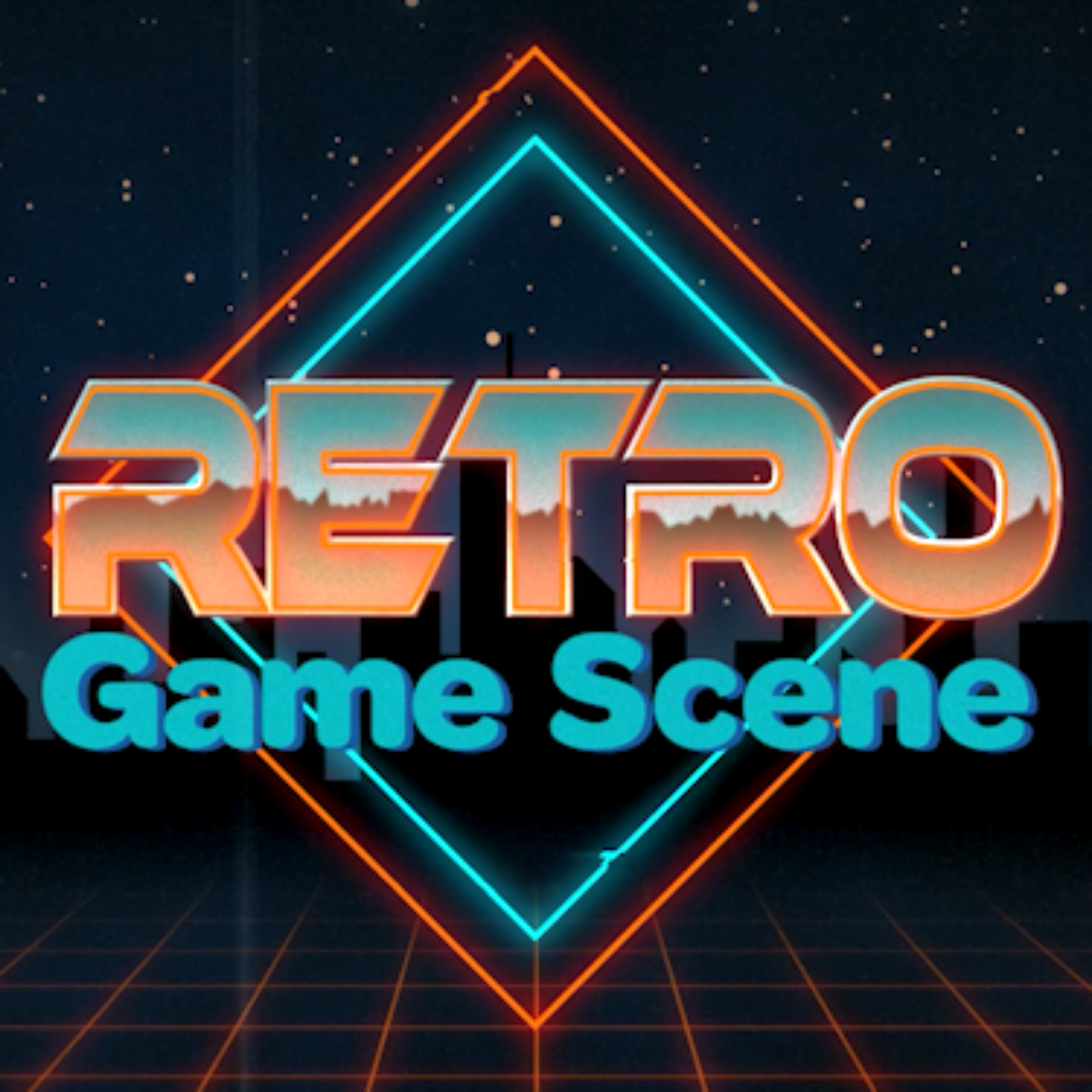 Retro Game Scene