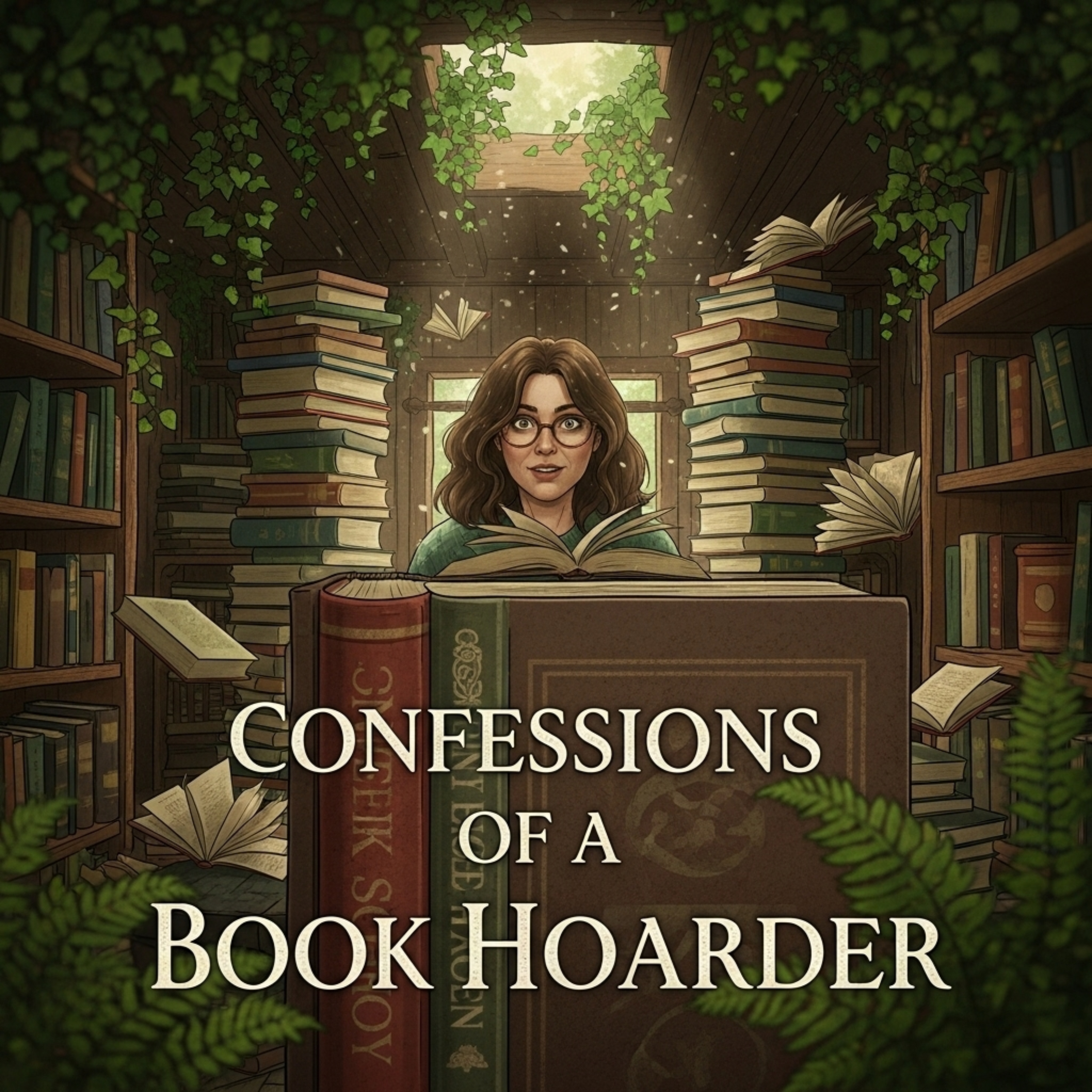 Confessions of a Book Hoarder podcast artwork