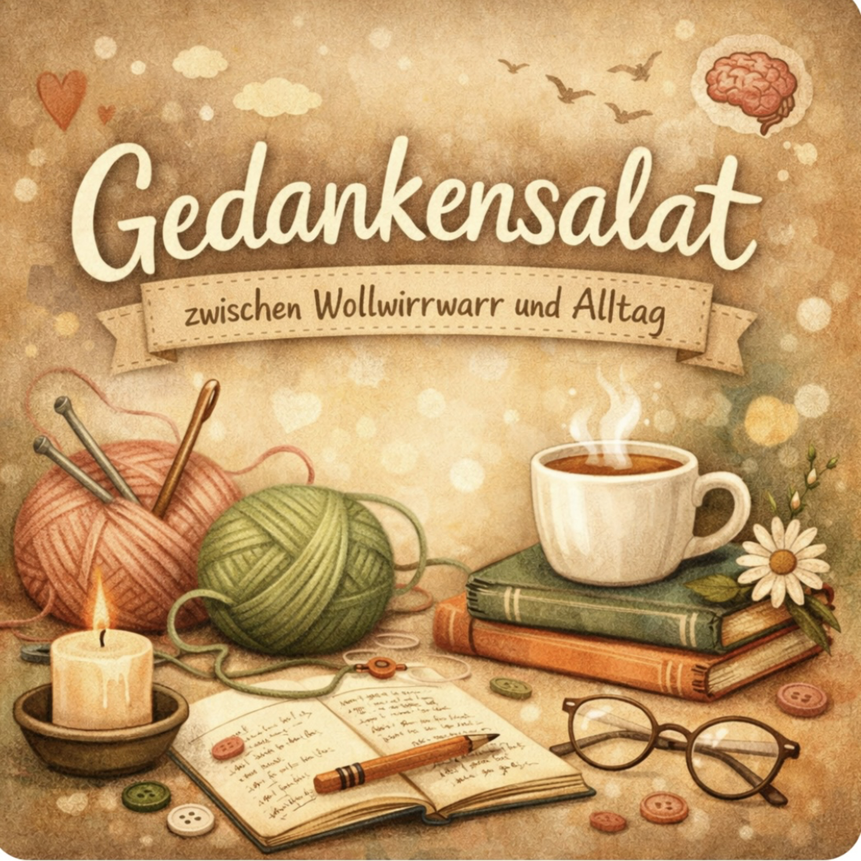 Gedankensalat - Zwischen Wollwirrwarr und Alltag 🏳️‍🌈 podcast artwork