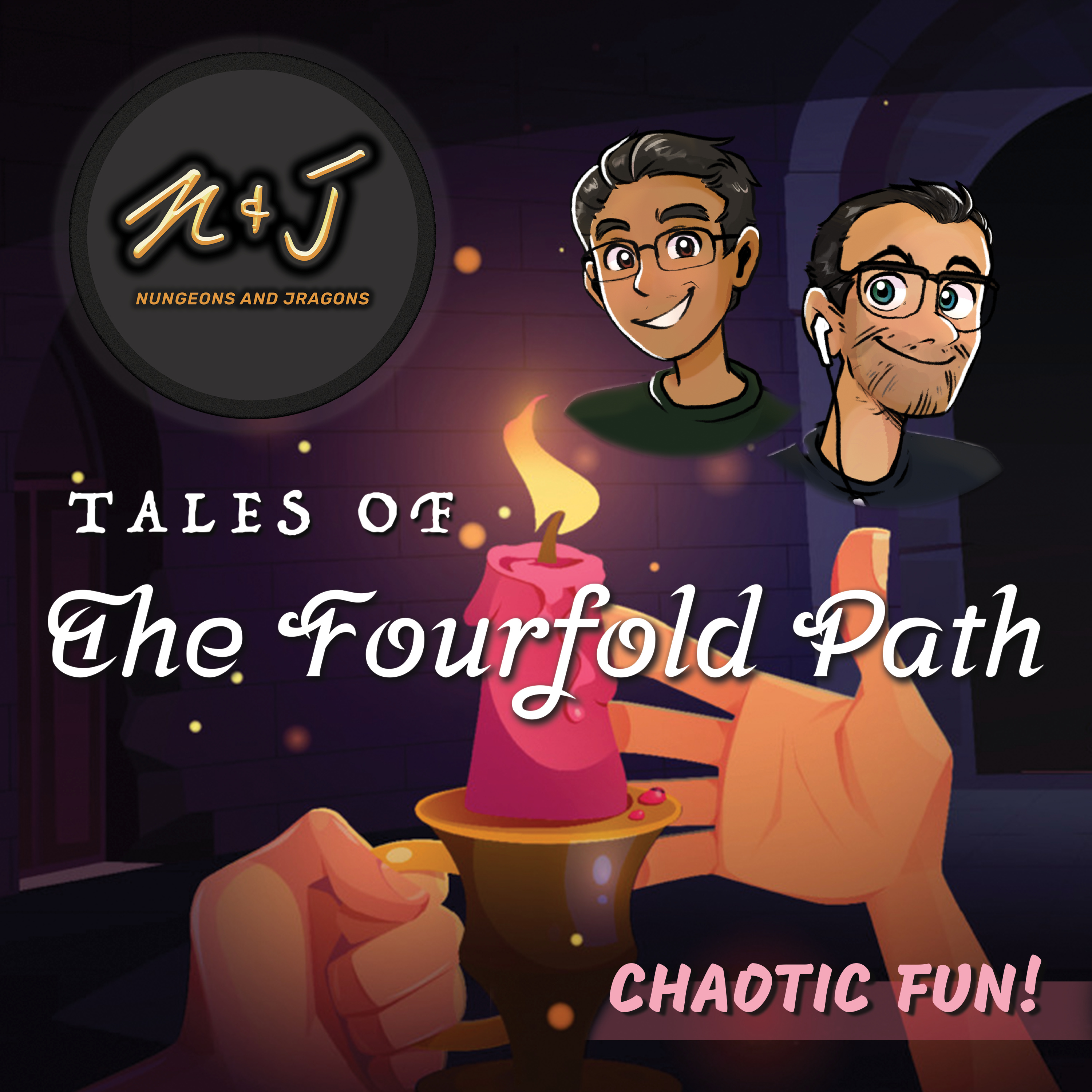 Tales of The Fourfold Path (a D&D podcast) podcast artwork