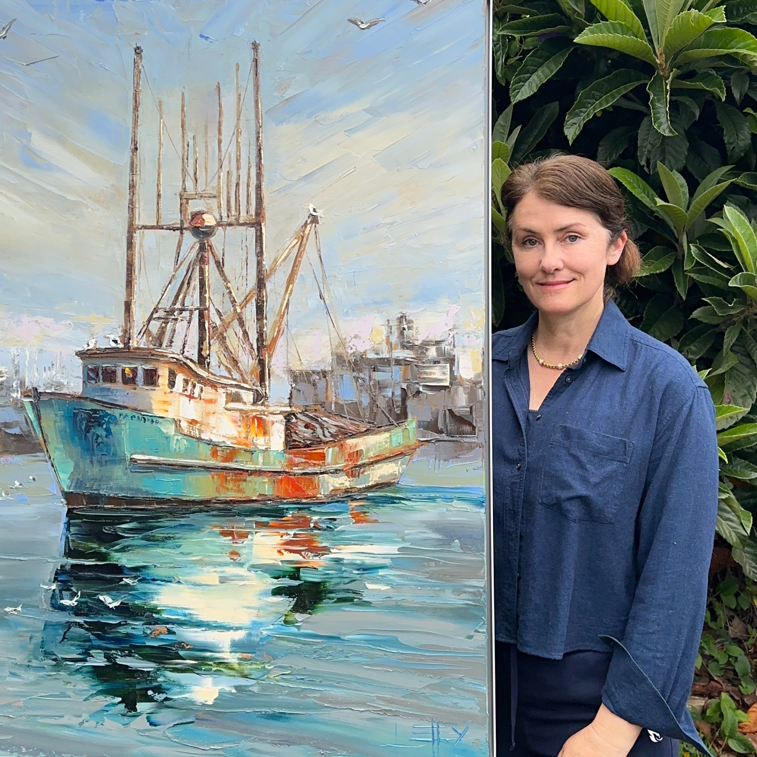 Painting by the Edge of the Sea episode artwork