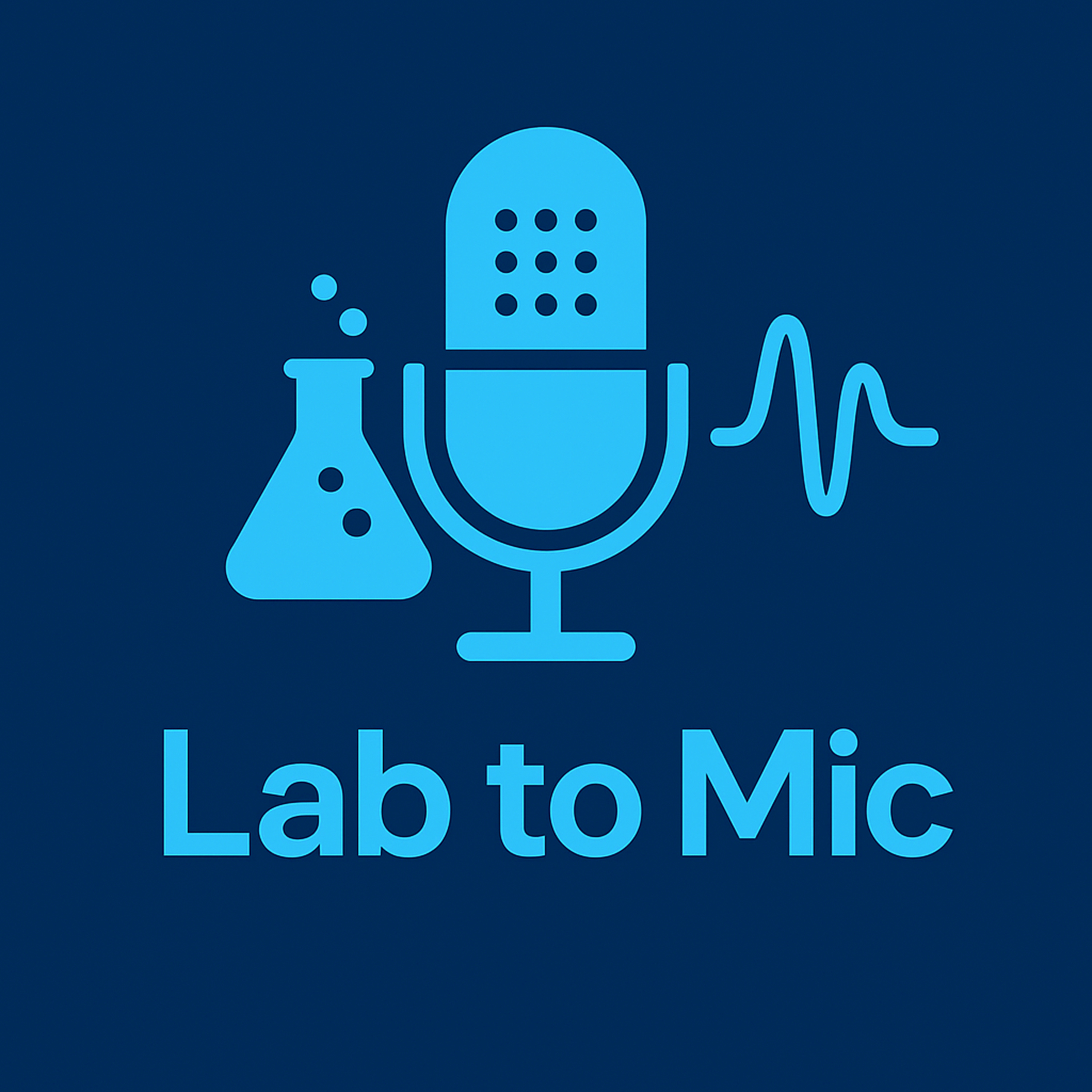 Lab to Mic podcast artwork