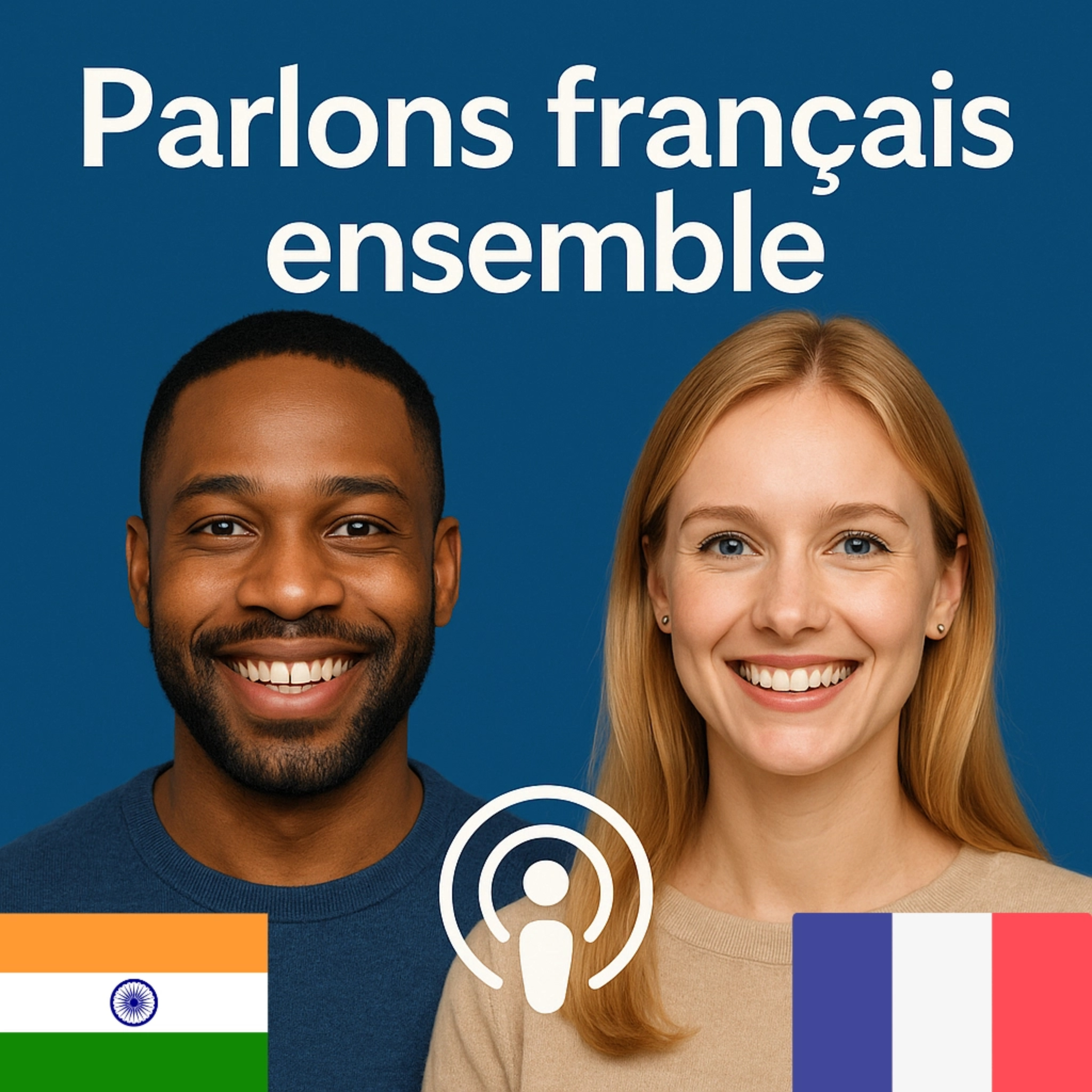 चलो साथ मिलकर फ्रेंच बोलते हैं (Parlons français ensemble) podcast artwork