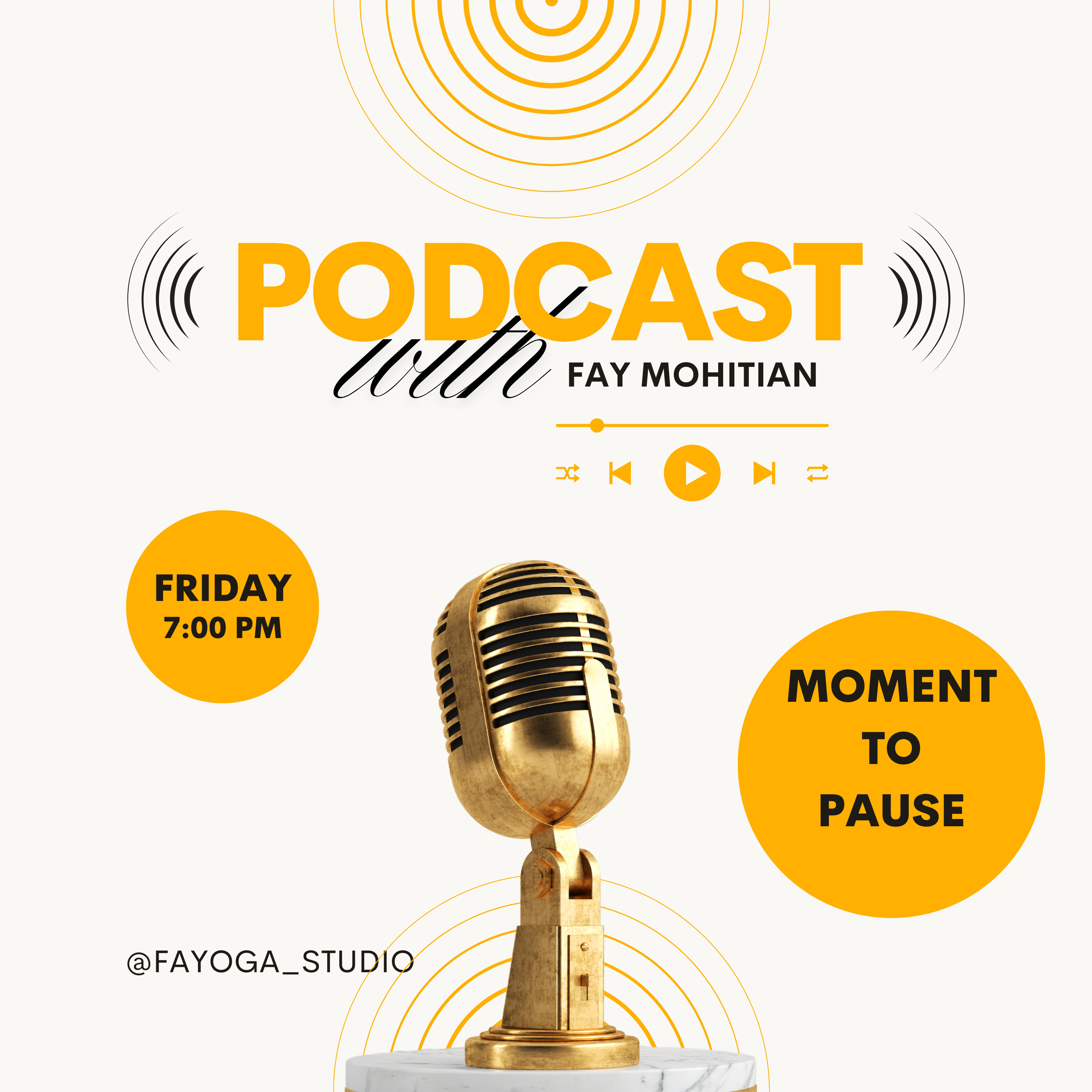 Moment to Pause by Fay Mohitian