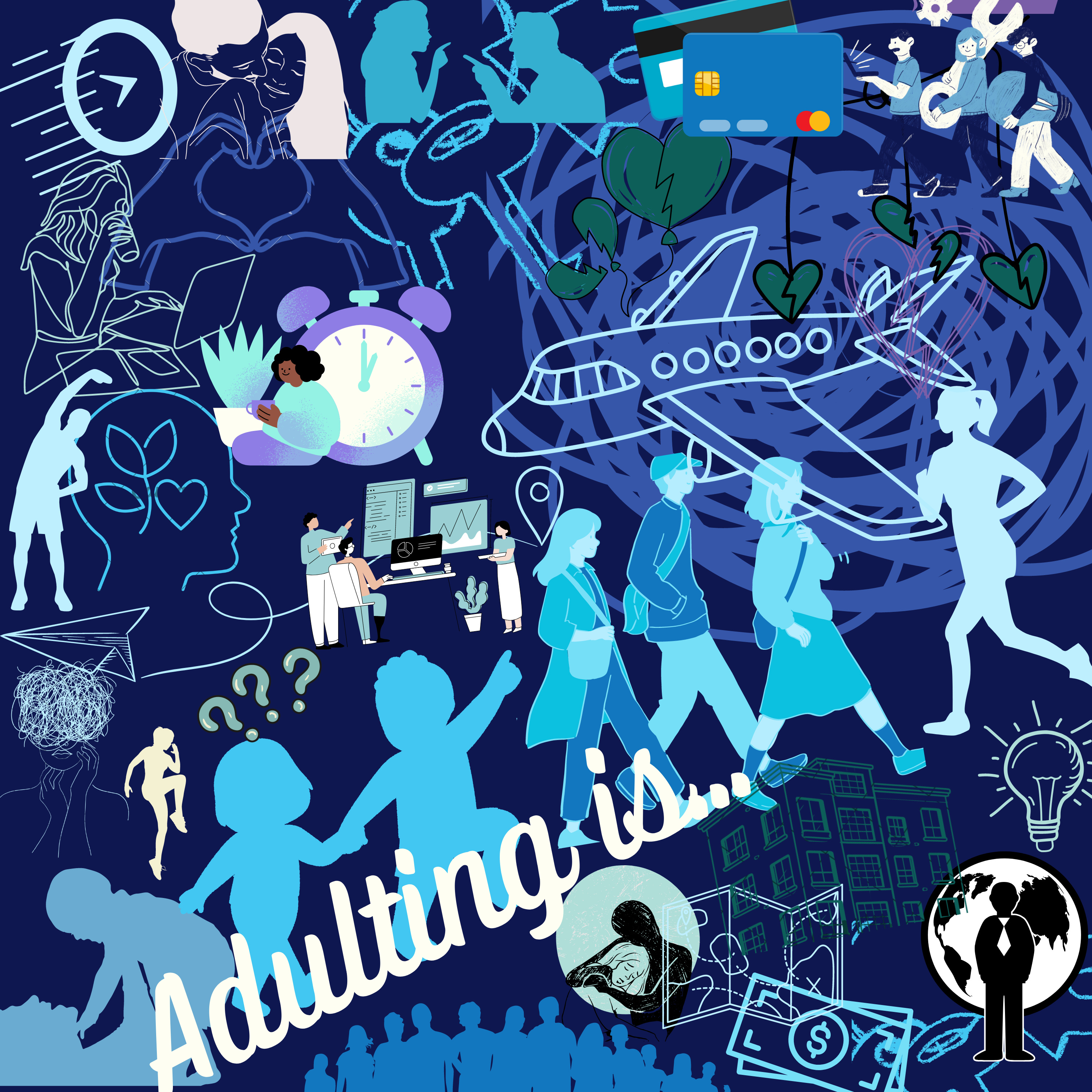 Adulting Is……. podcast artwork