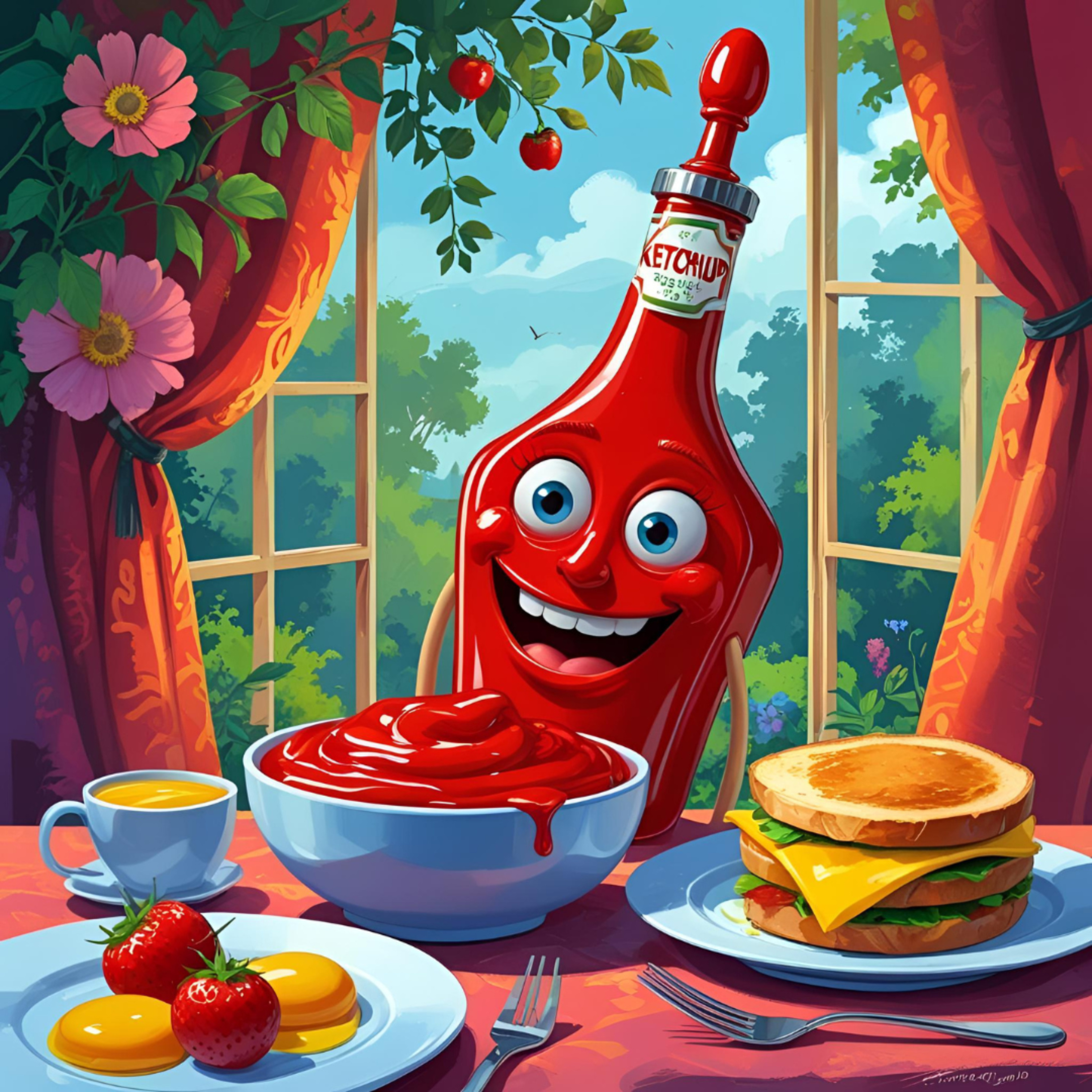 Ketchup for Breakfast podcast artwork