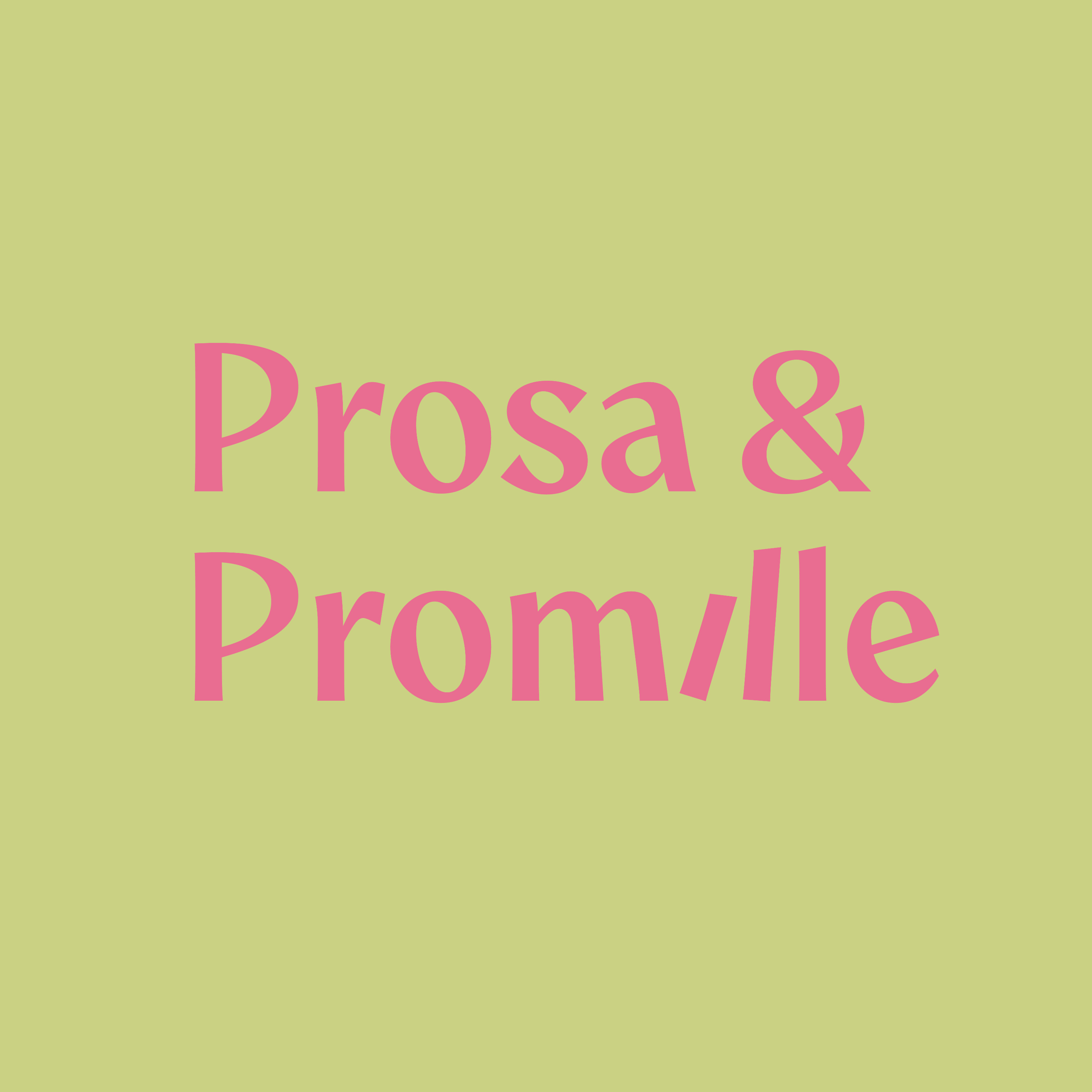 Prosa & Promille