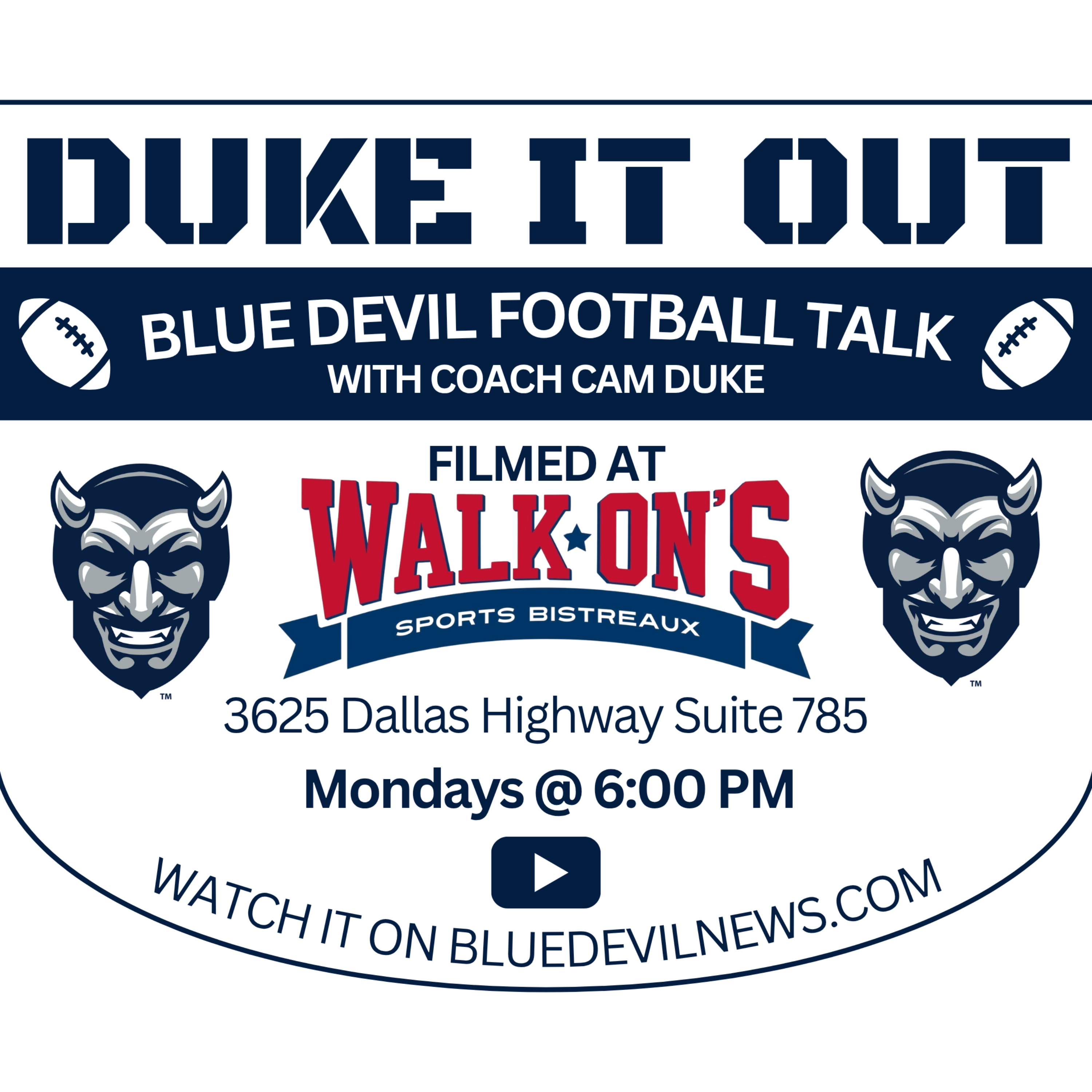 Duke It Out: Blue Devil Football Talk podcast artwork